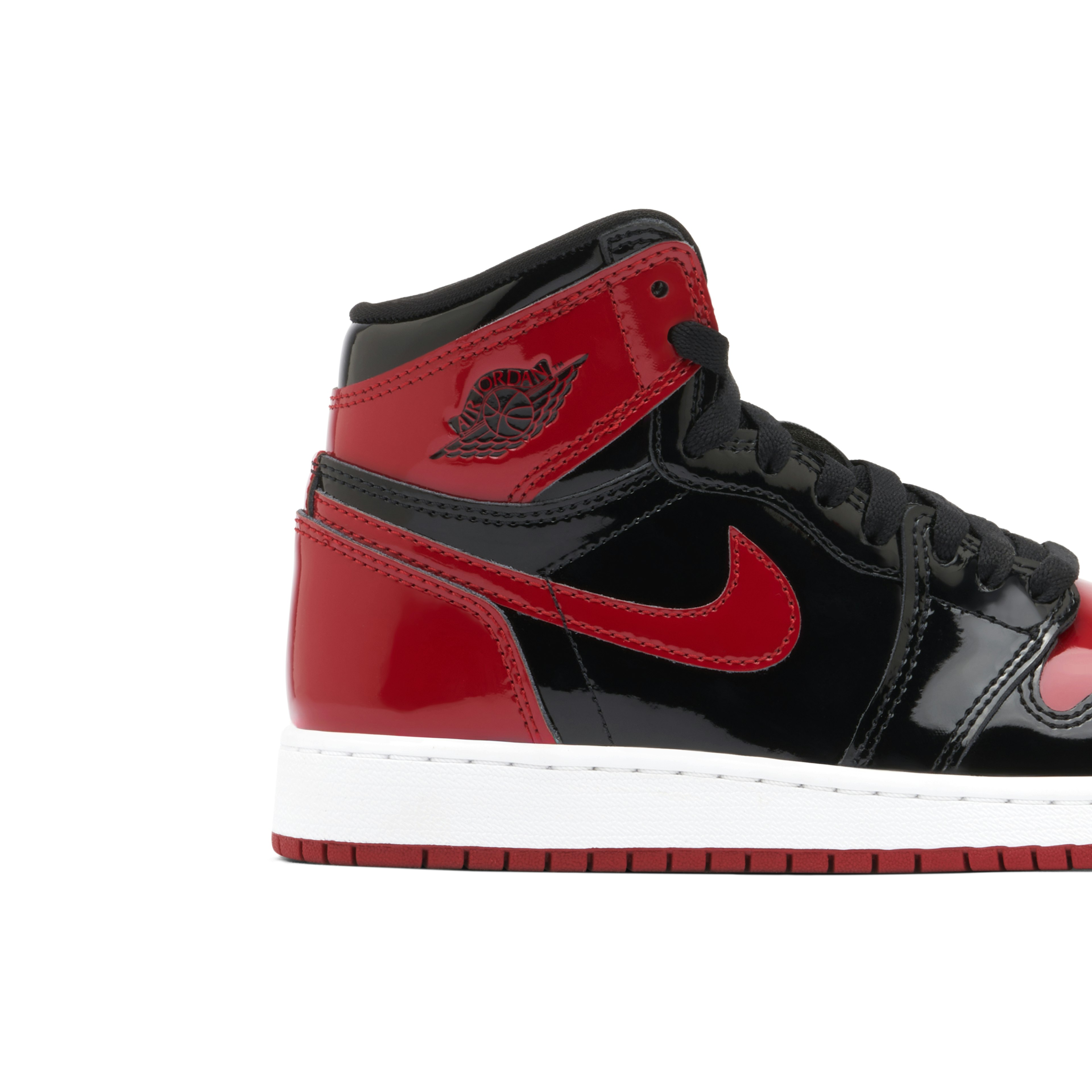 Air Jordan 1 High OG Patent Bred GS