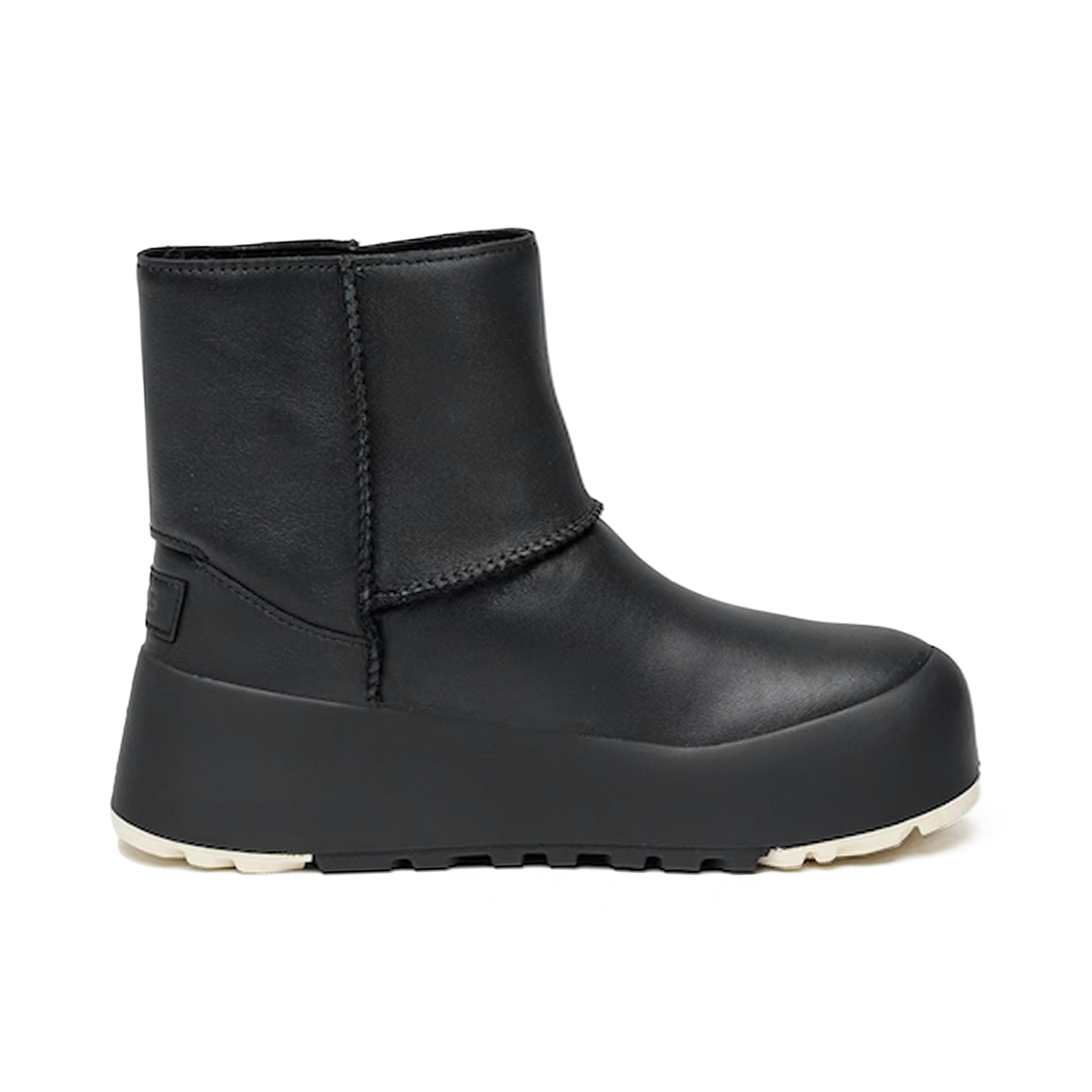UGG Classic StreetScape Leather Boot Black Jasmine Womens