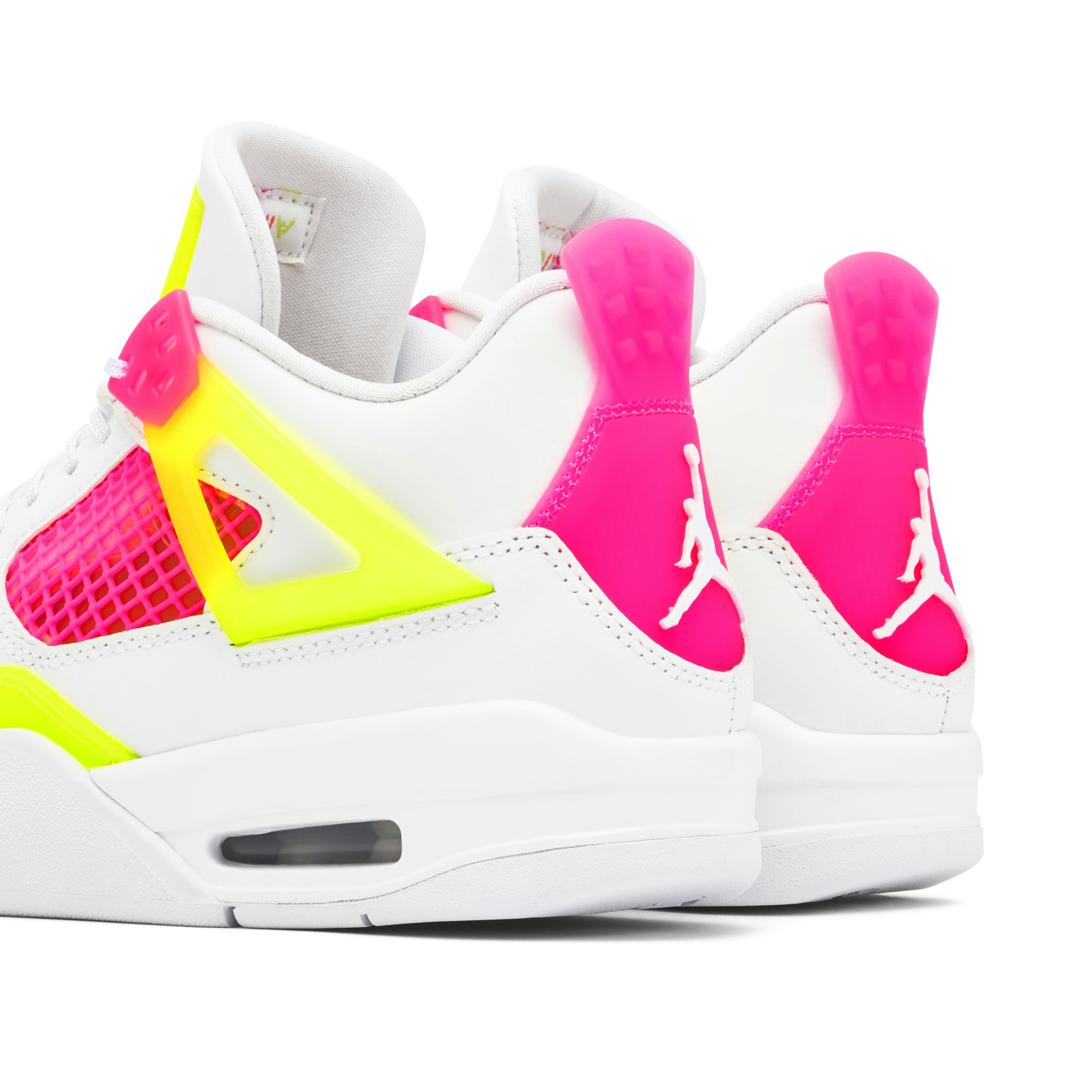 Air Jordan 4 Retro White Lemon Pink GS