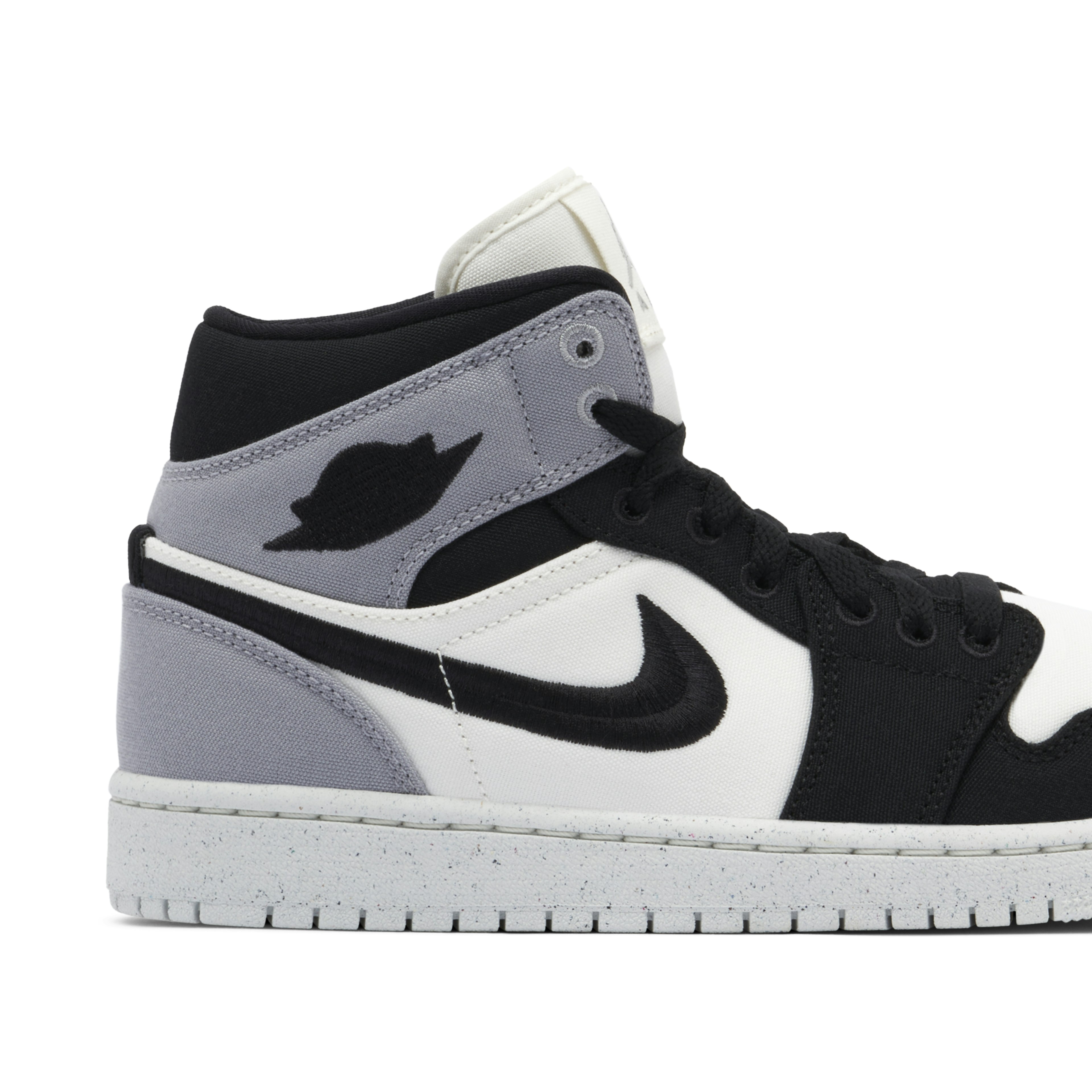 Air Jordan 1 Mid SE Canvas Steel Grey