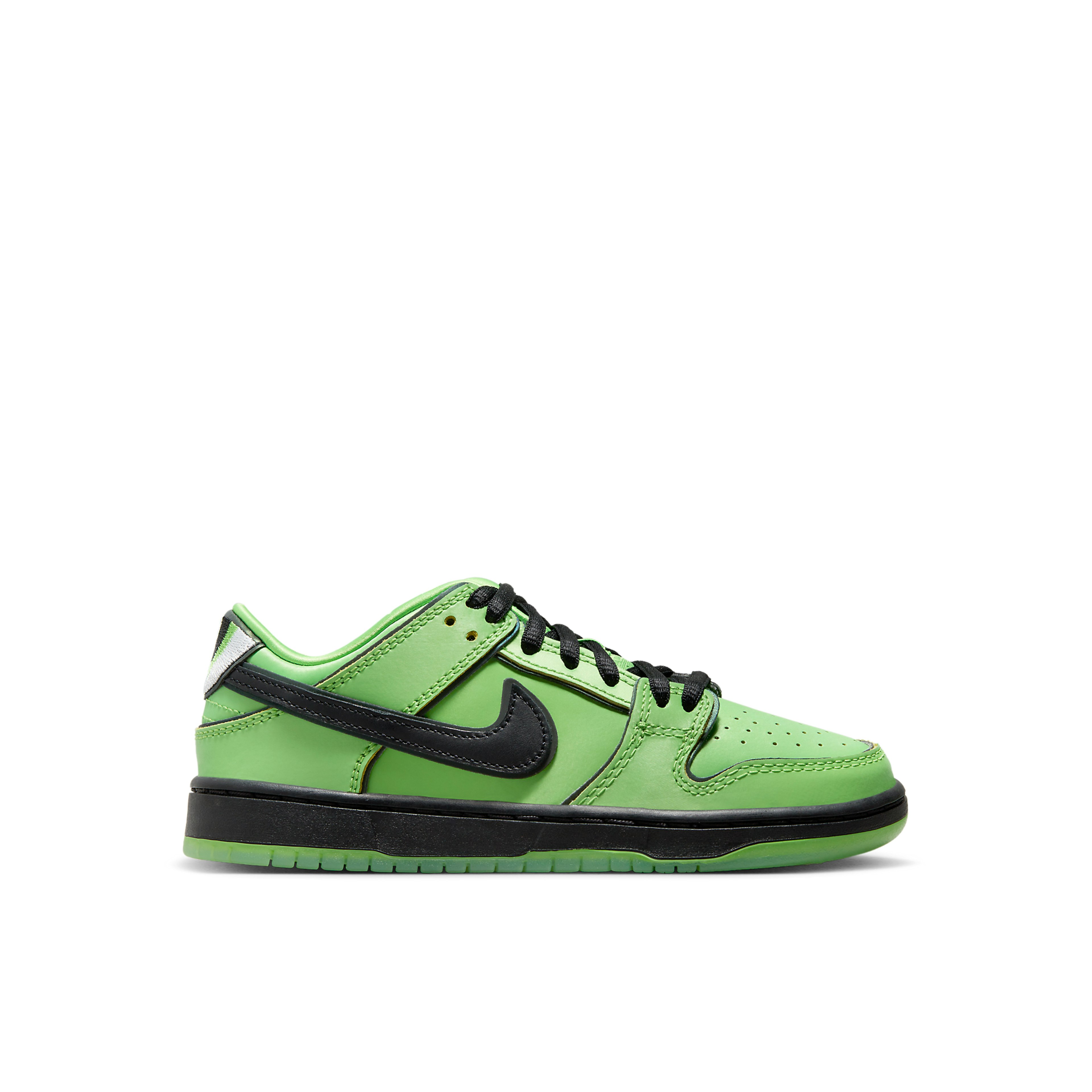 nike authentic SB Dunk Low x The Powerpuff Girls Buttercup PS