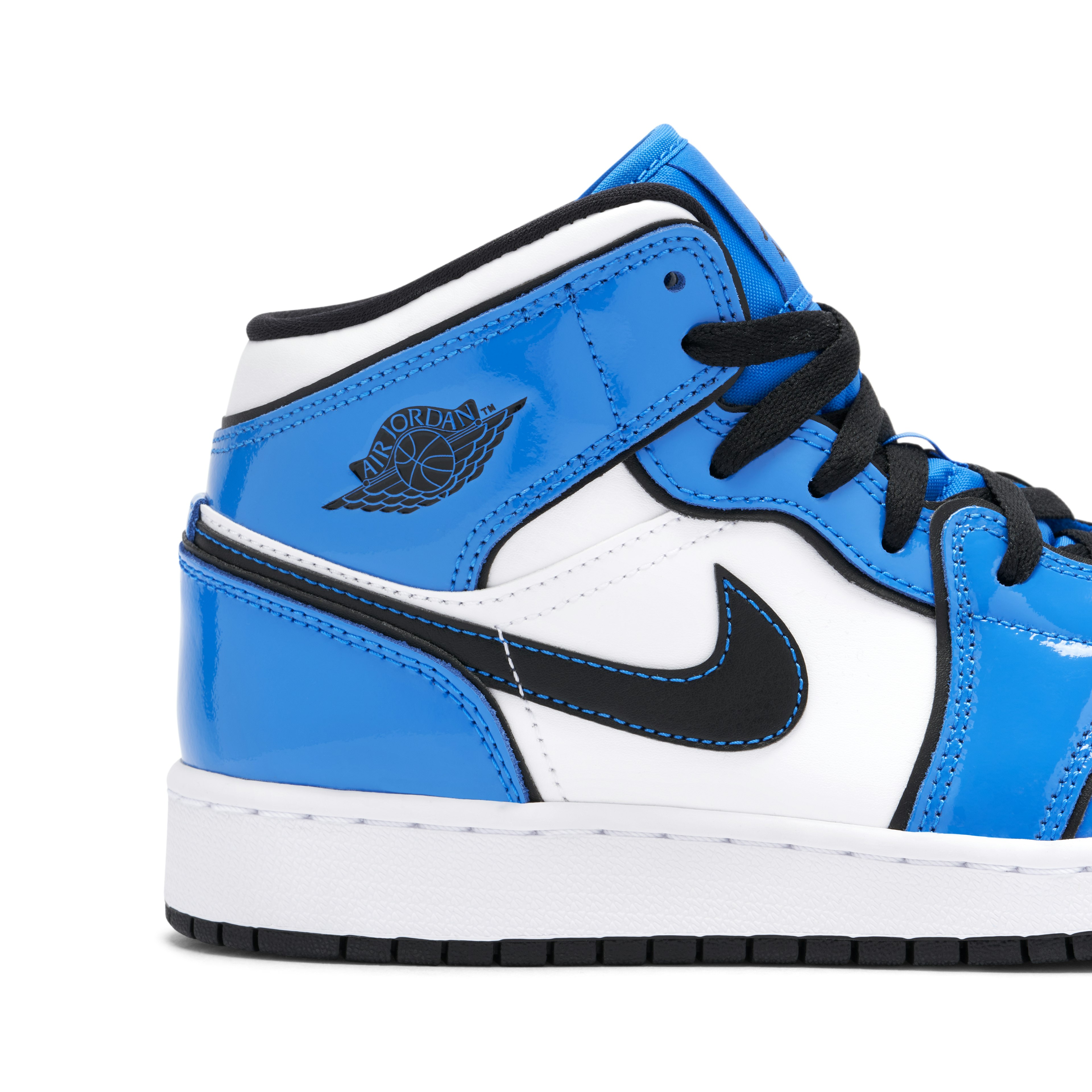 Air Jordan 1 Mid Signal Blue GS