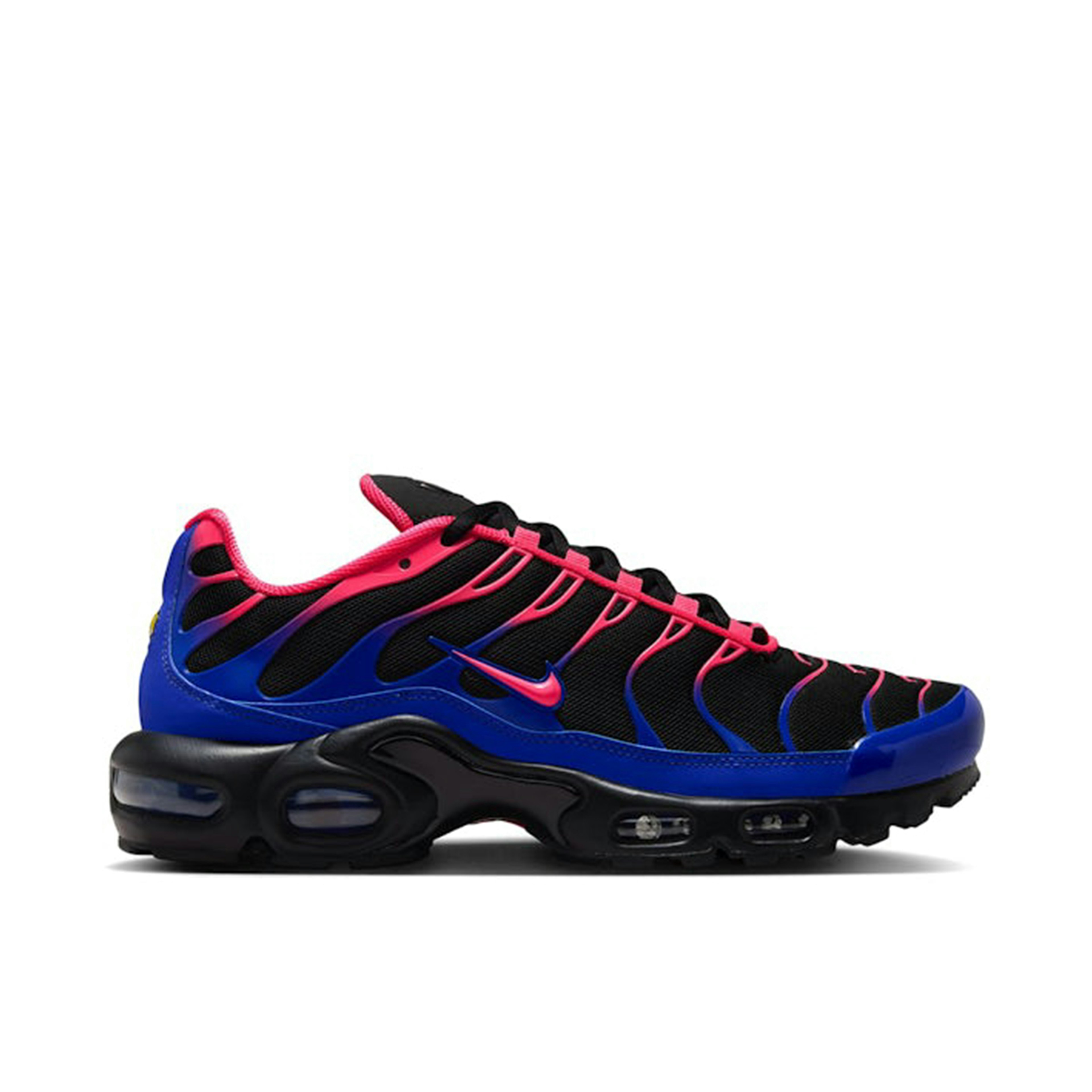 Nike Air Max Plus Black Racer Blue Hyper Pink Womens