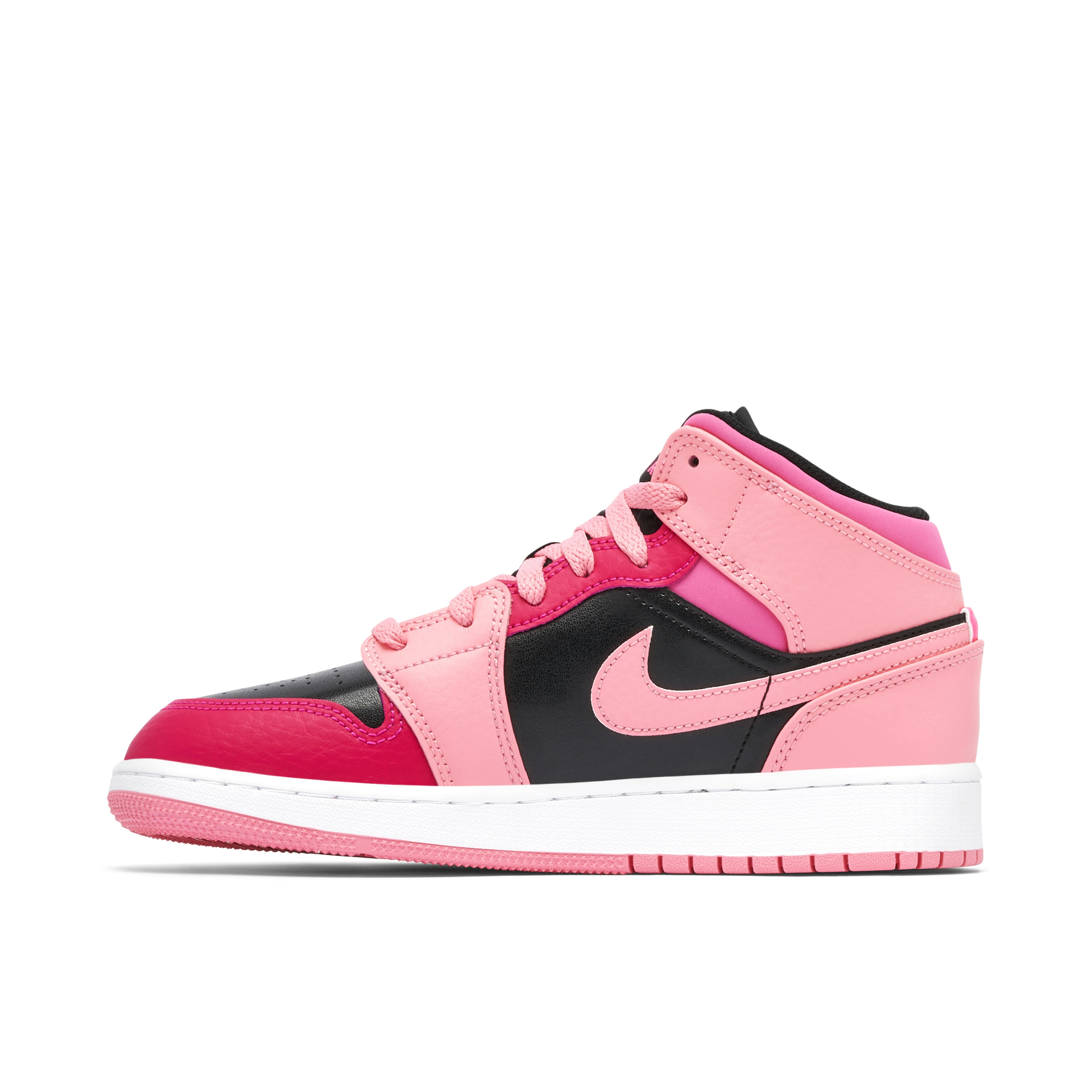Air Jordan 1 Mid GS Coral Chalk