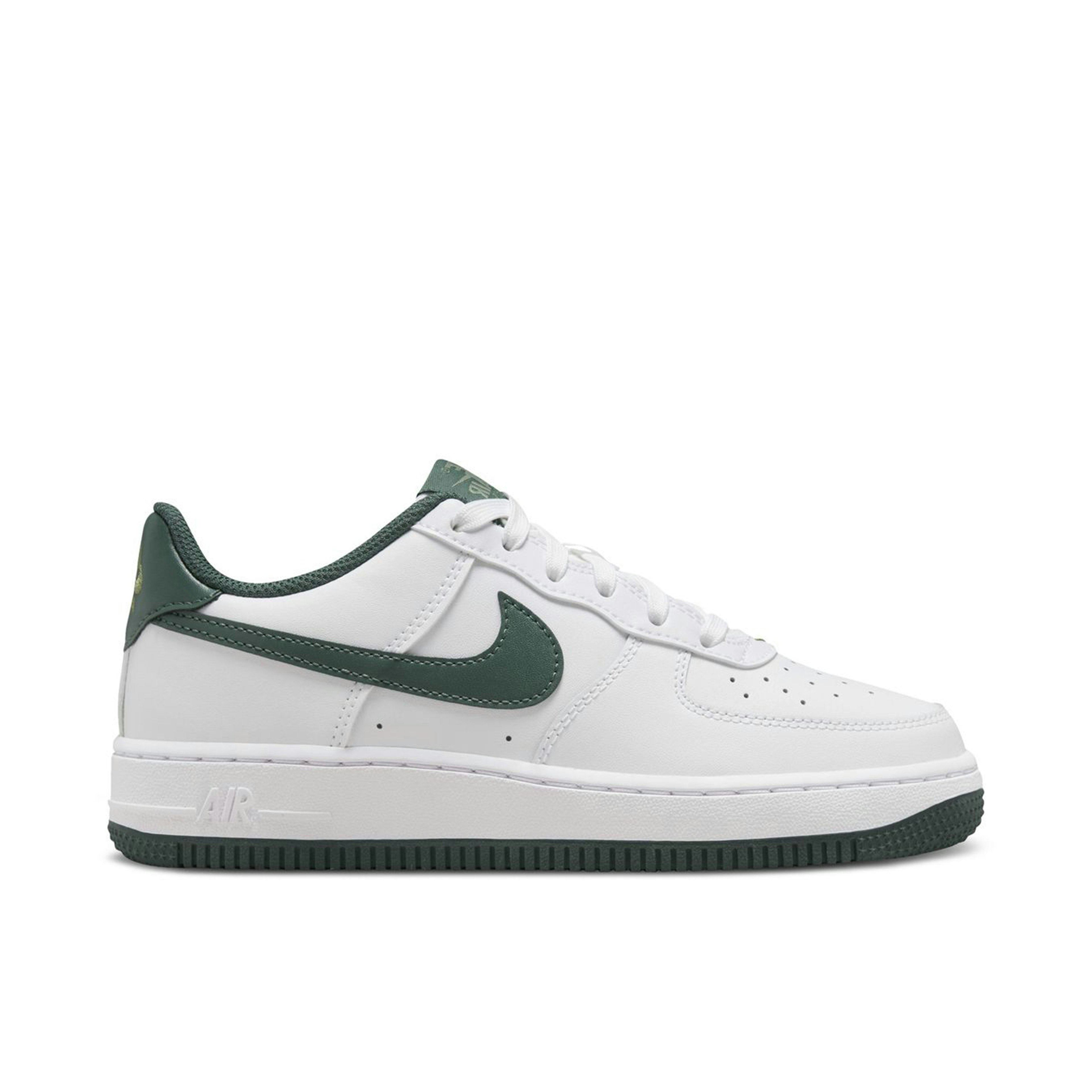 Nike Air Force 1 Low White Vintage Green GS