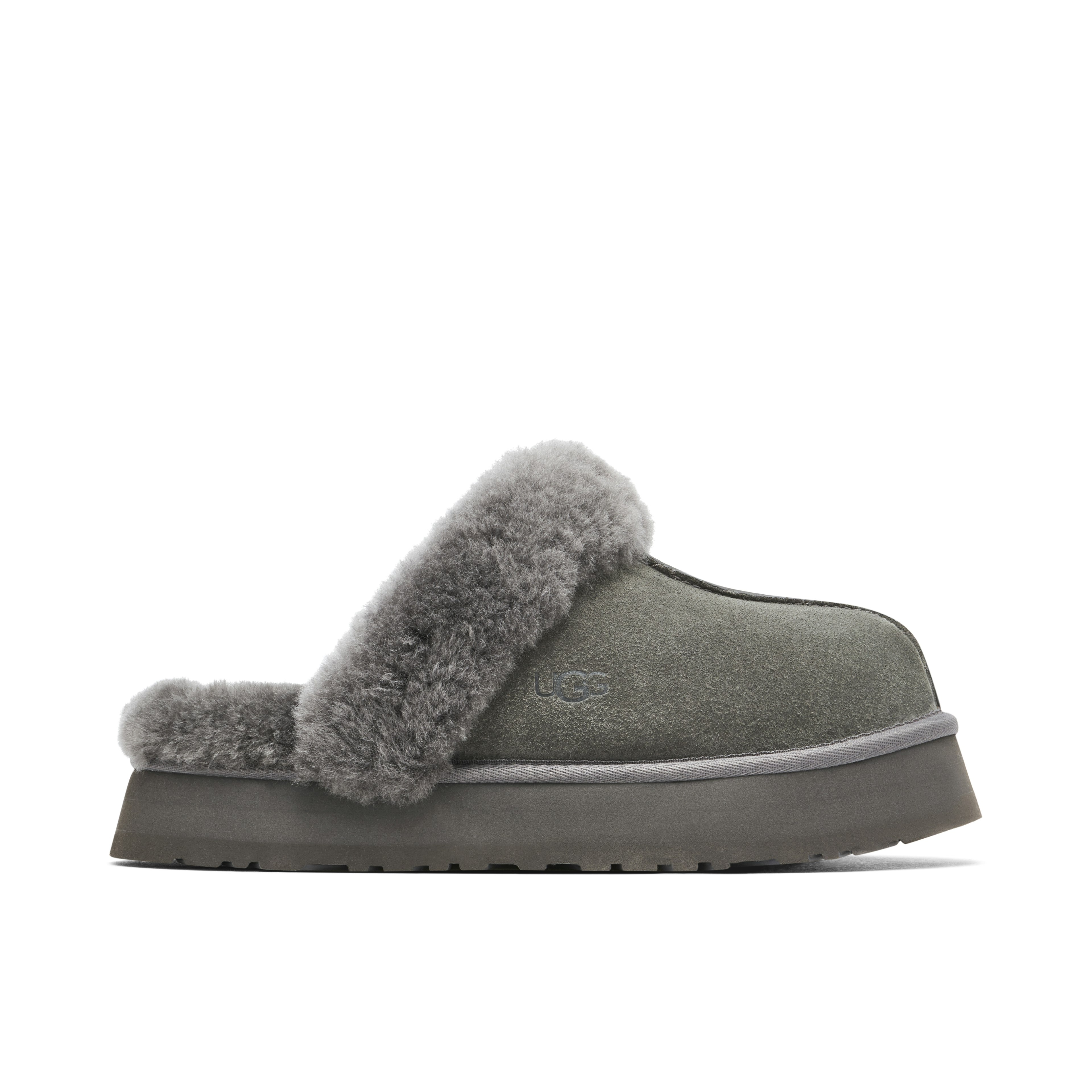 UGG Disquette Slipper Charcoal Womens