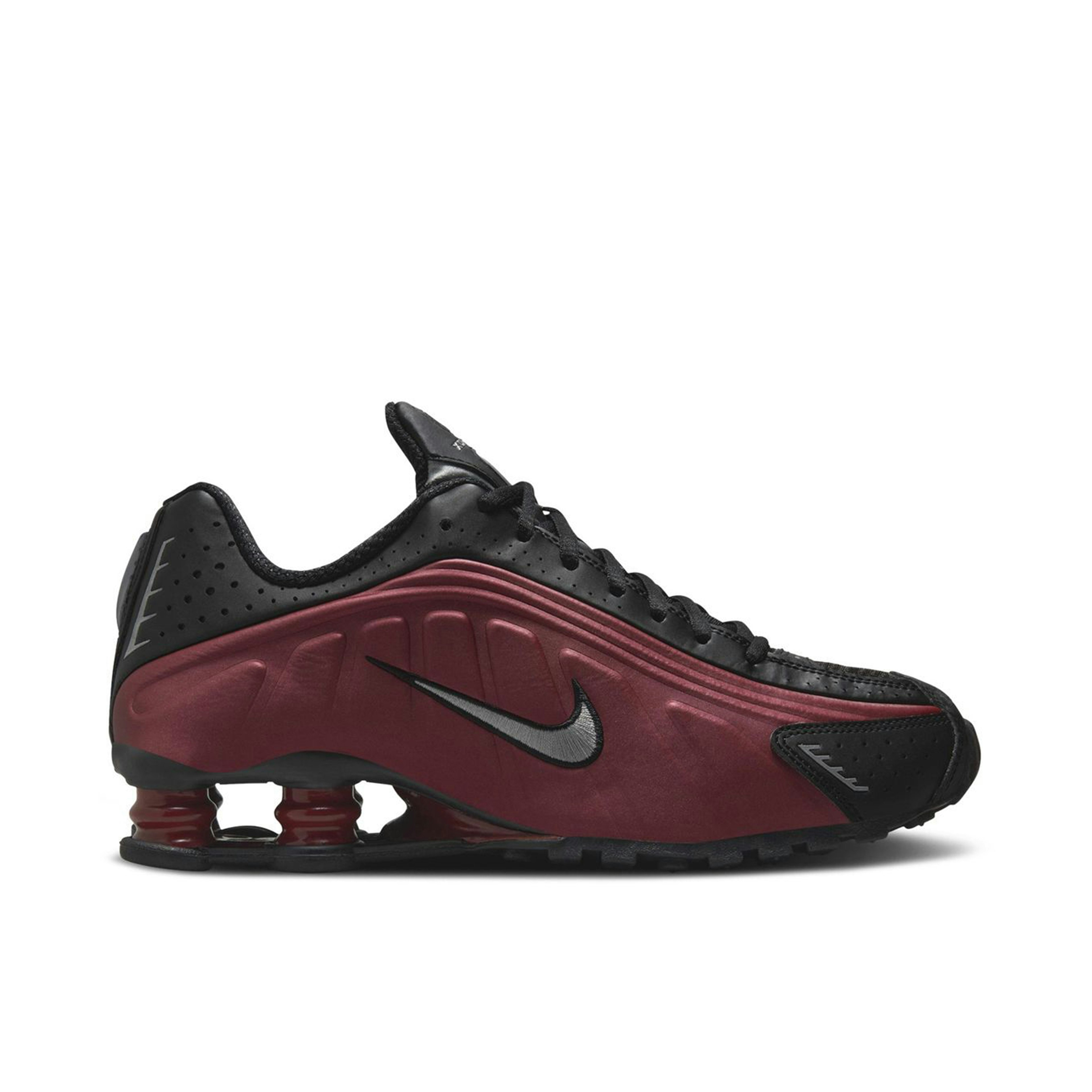 Nike Shox R4 Black Team Red Womens