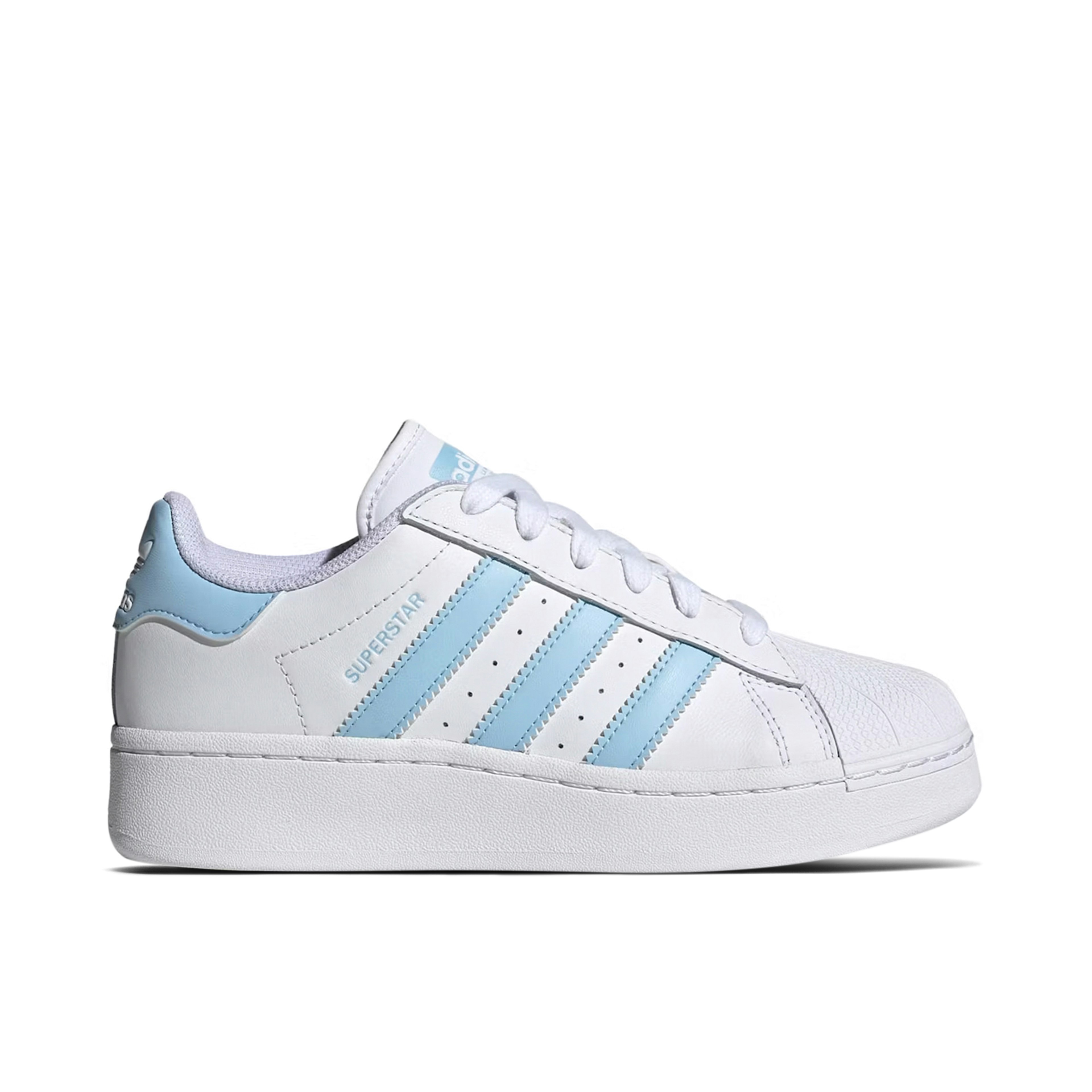 Adidas Superstar XLG Cloud White Clear Sky Womens