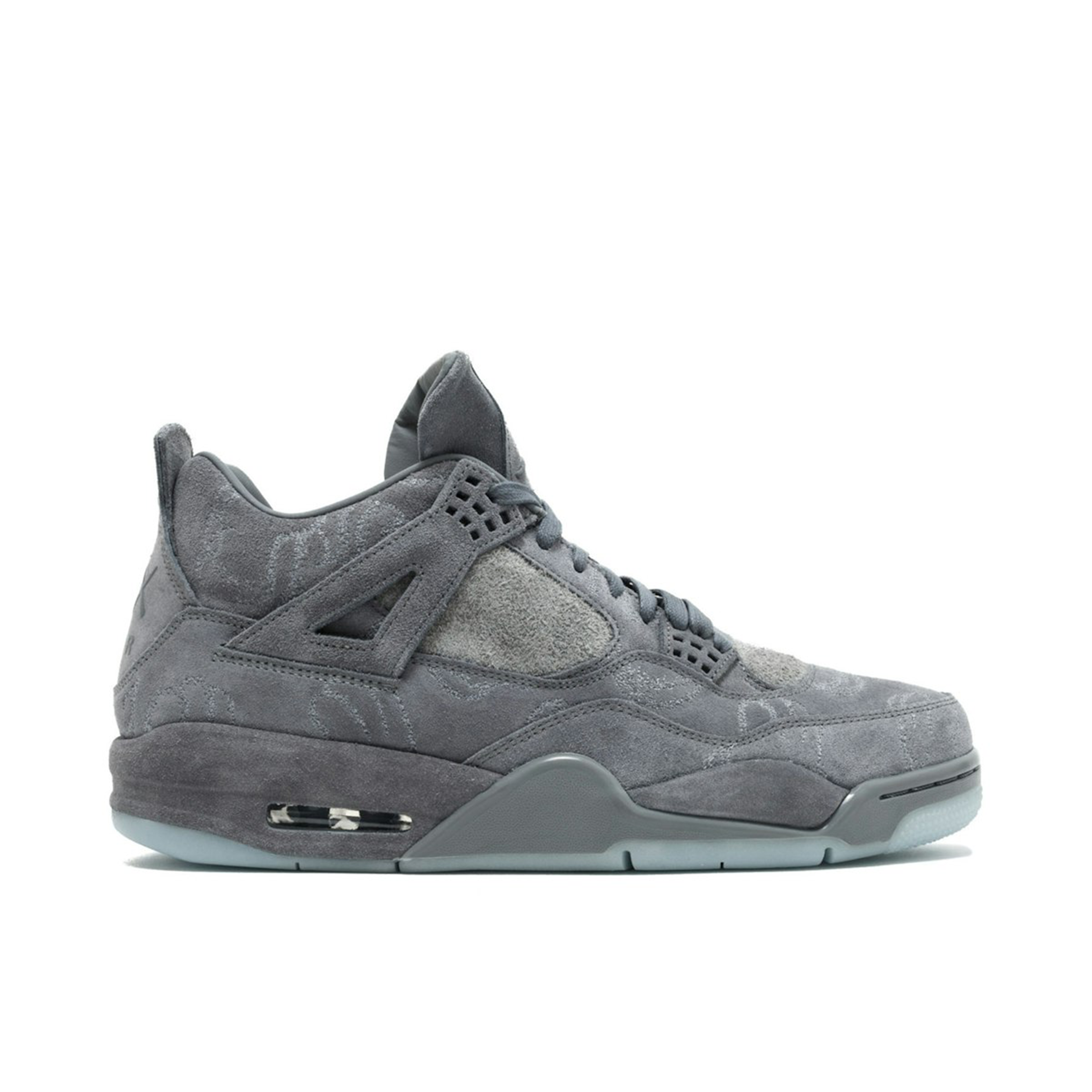 Air Jordan 4 Retro Cool Grey x KAWS