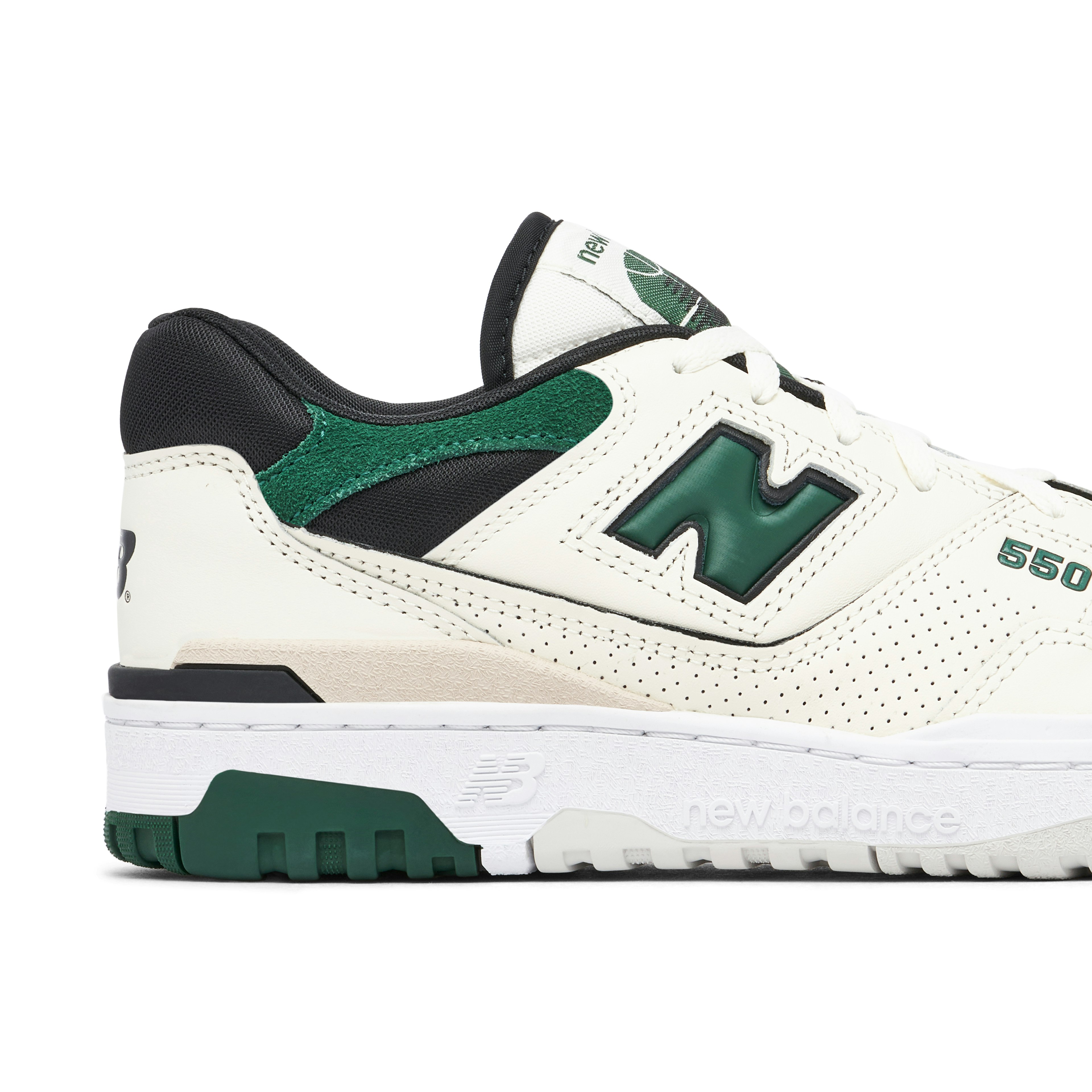 New Balance 550 Sea Salt Pine Green
