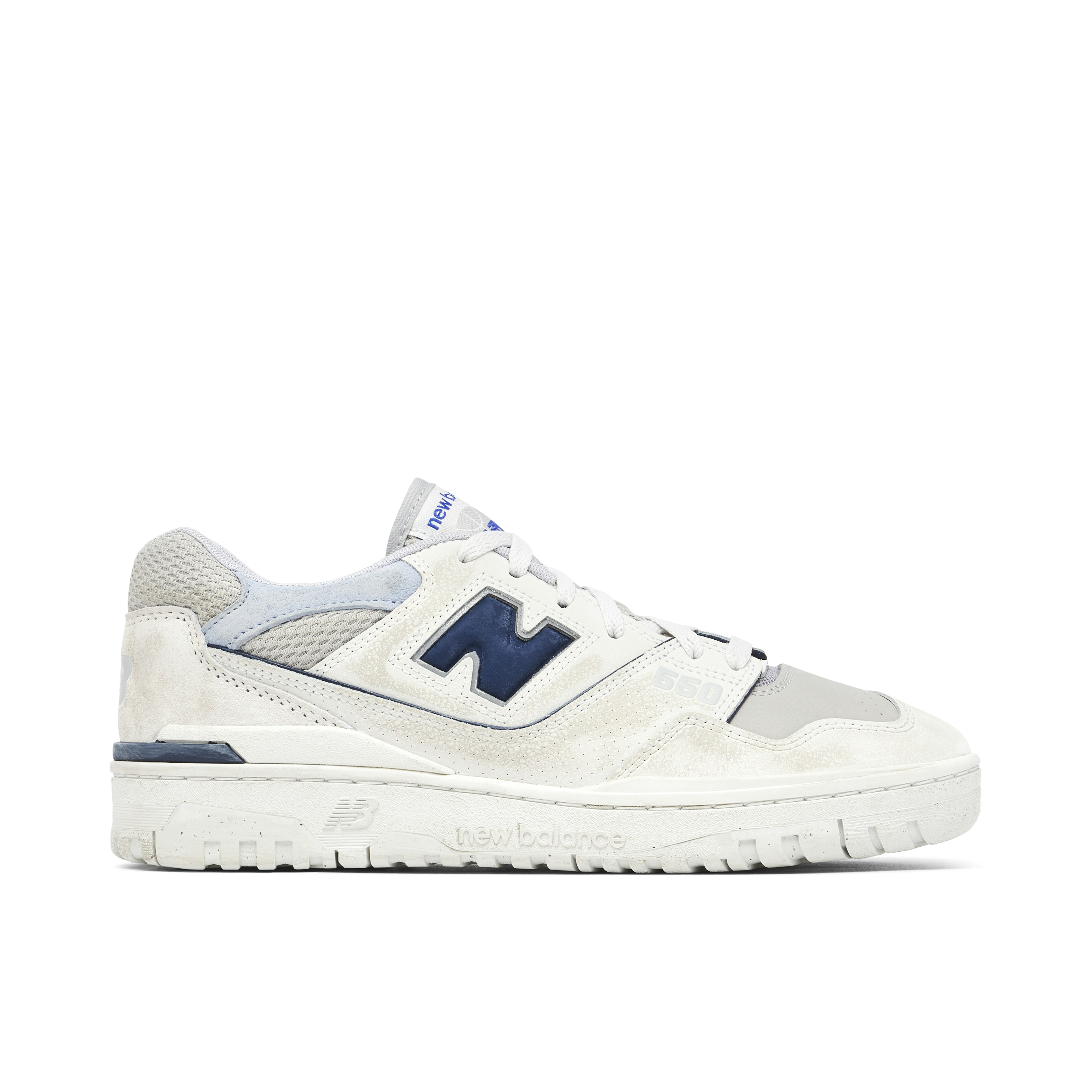 New Balance 550 Weathered White Grey Blue