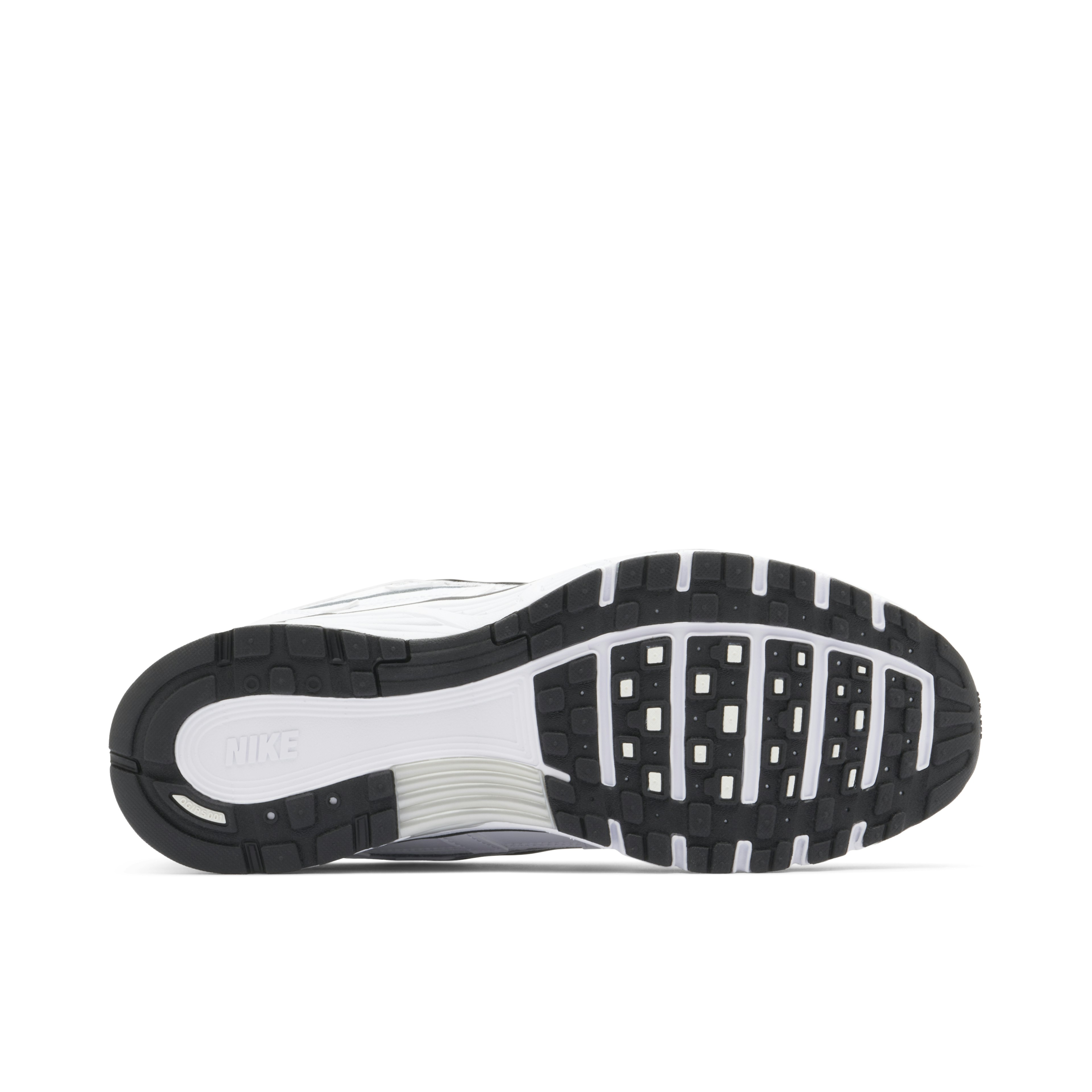 Nike P-6000 White Metallic Silver Black