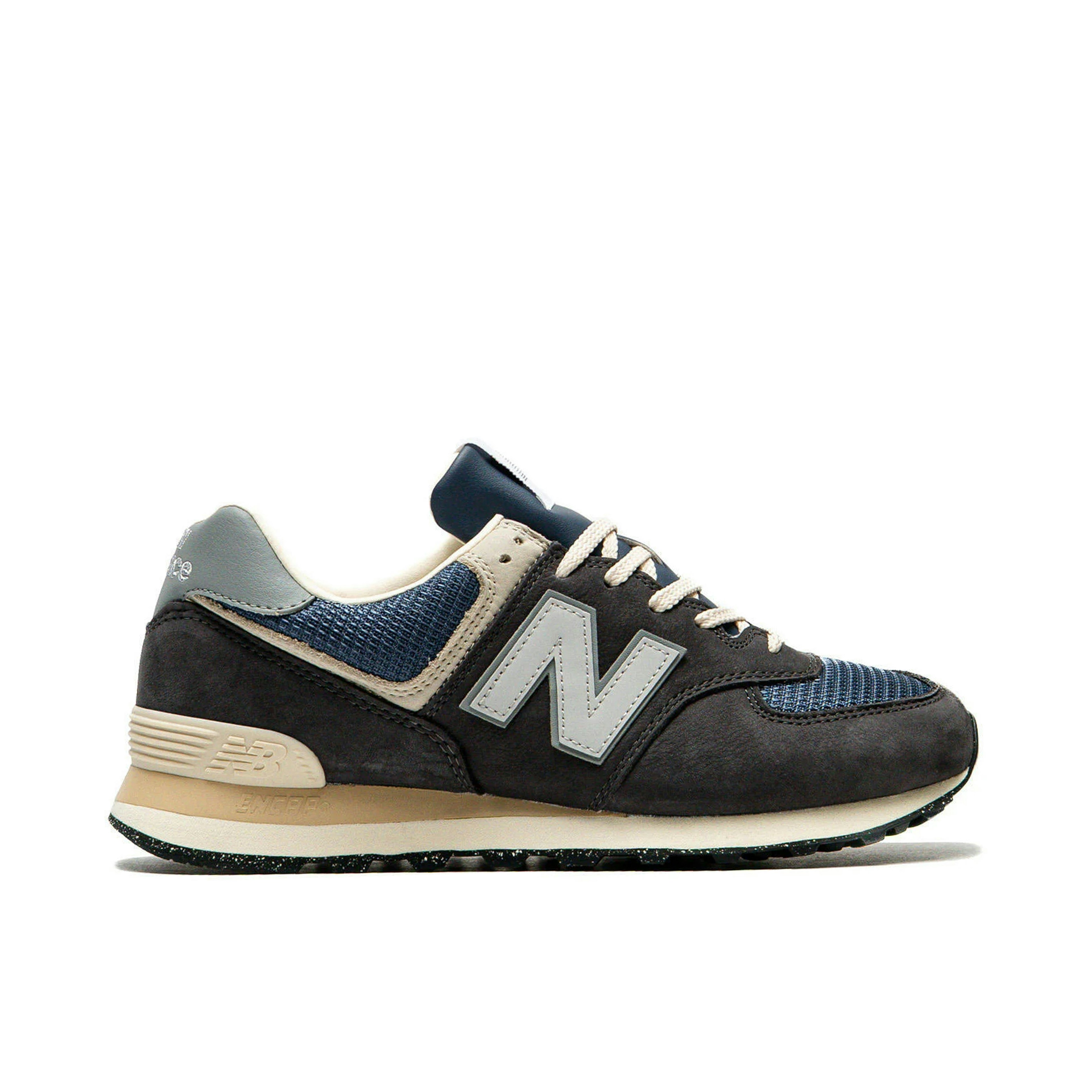 New Balance 574 Black Cement Slate Grey