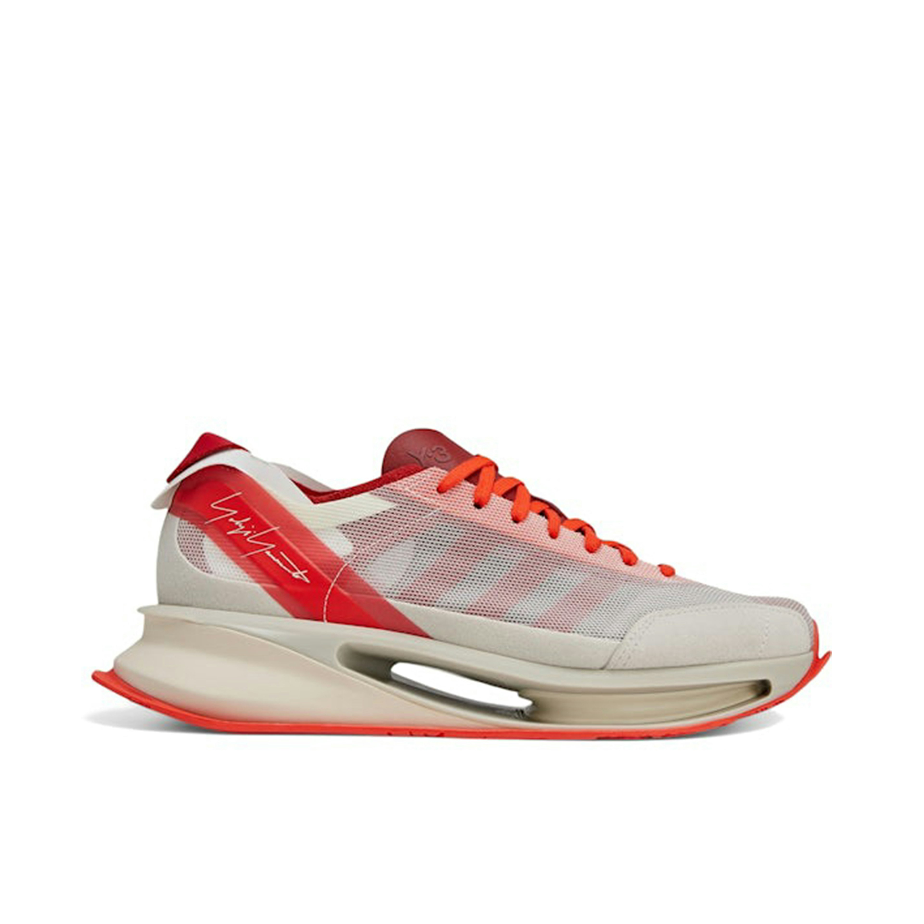 Adidas Y-3 S-Gendo Run Cream White Talc Better Scarlet