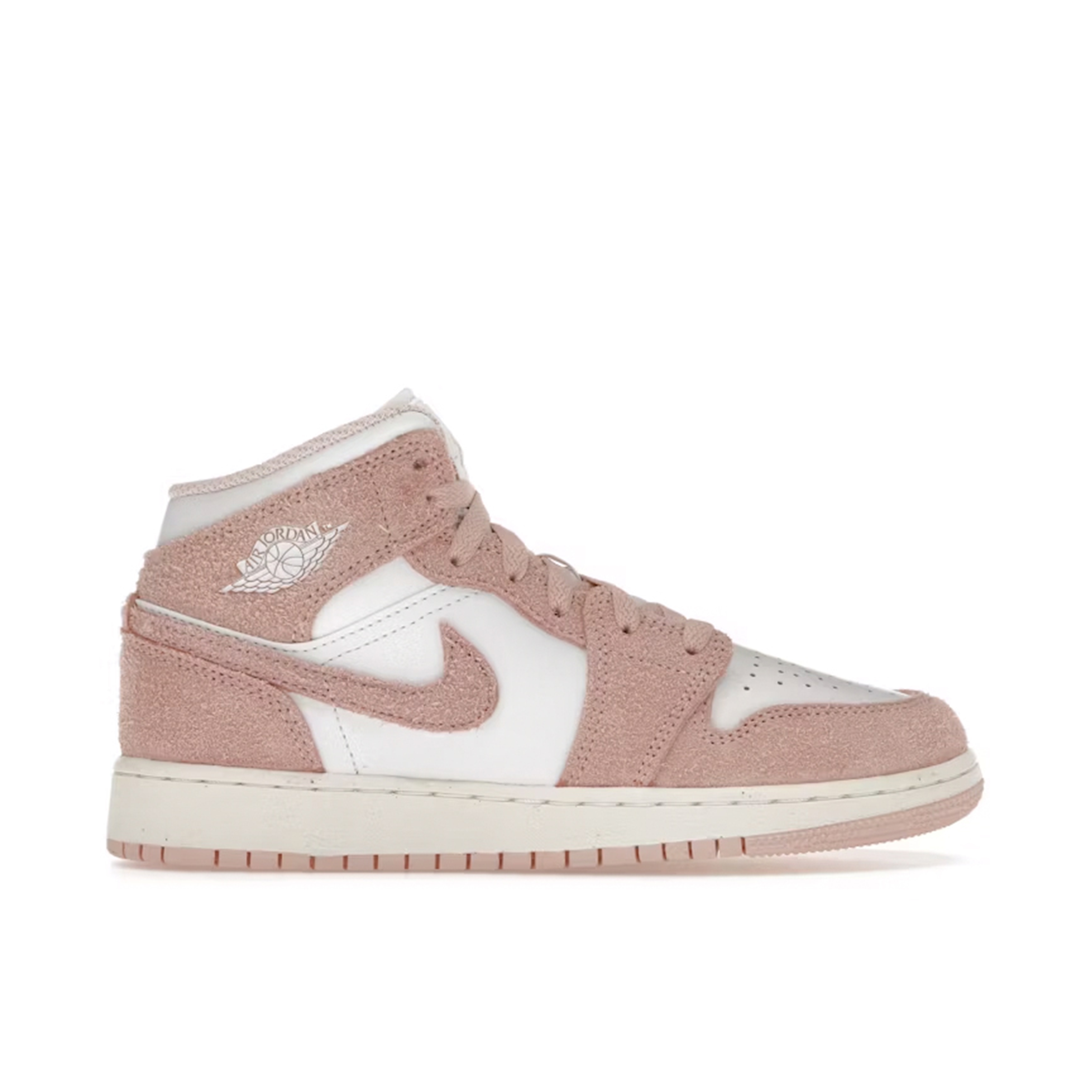 Air jordan 1 fashion mid rose pale