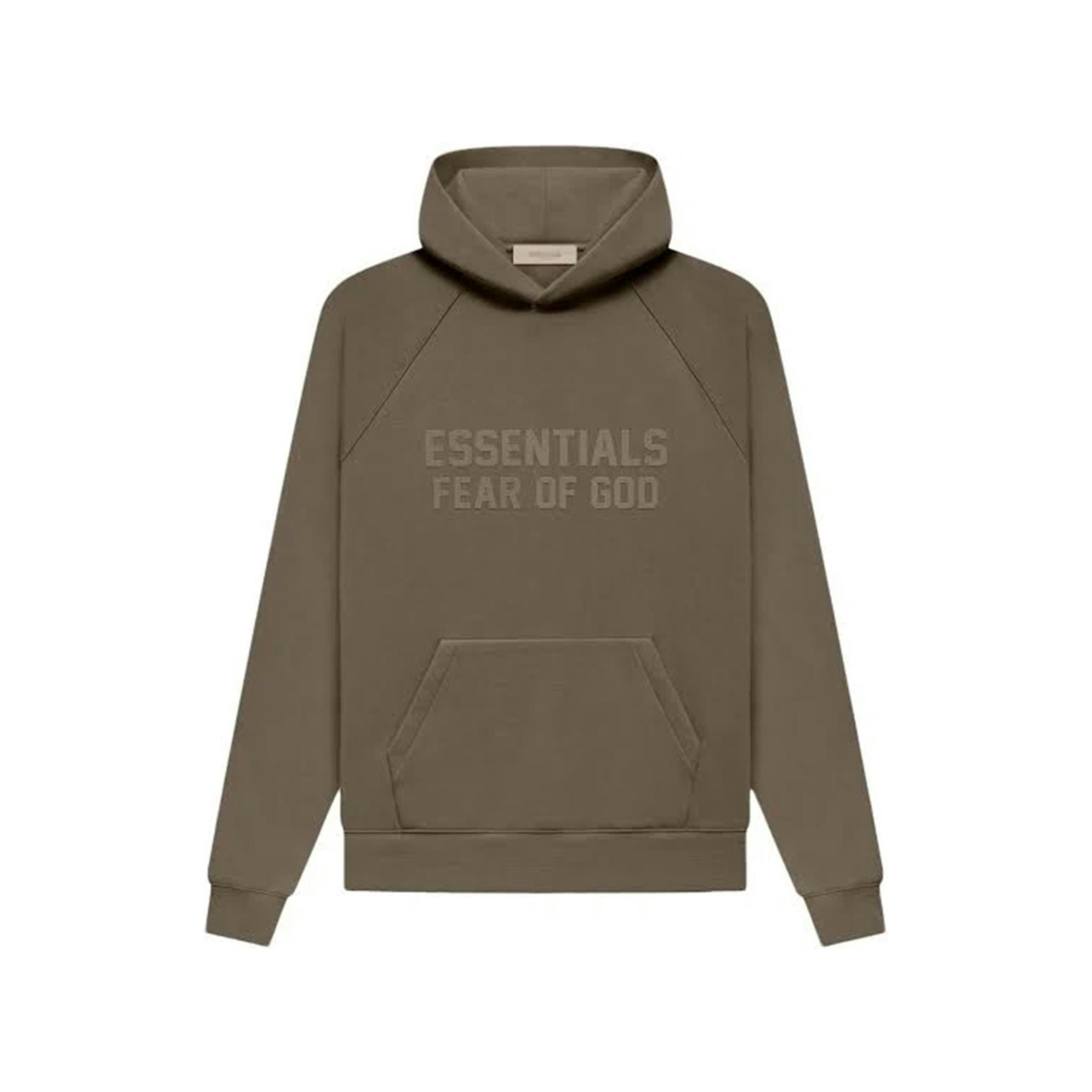 Fear of God Essentials Hoodie Wood