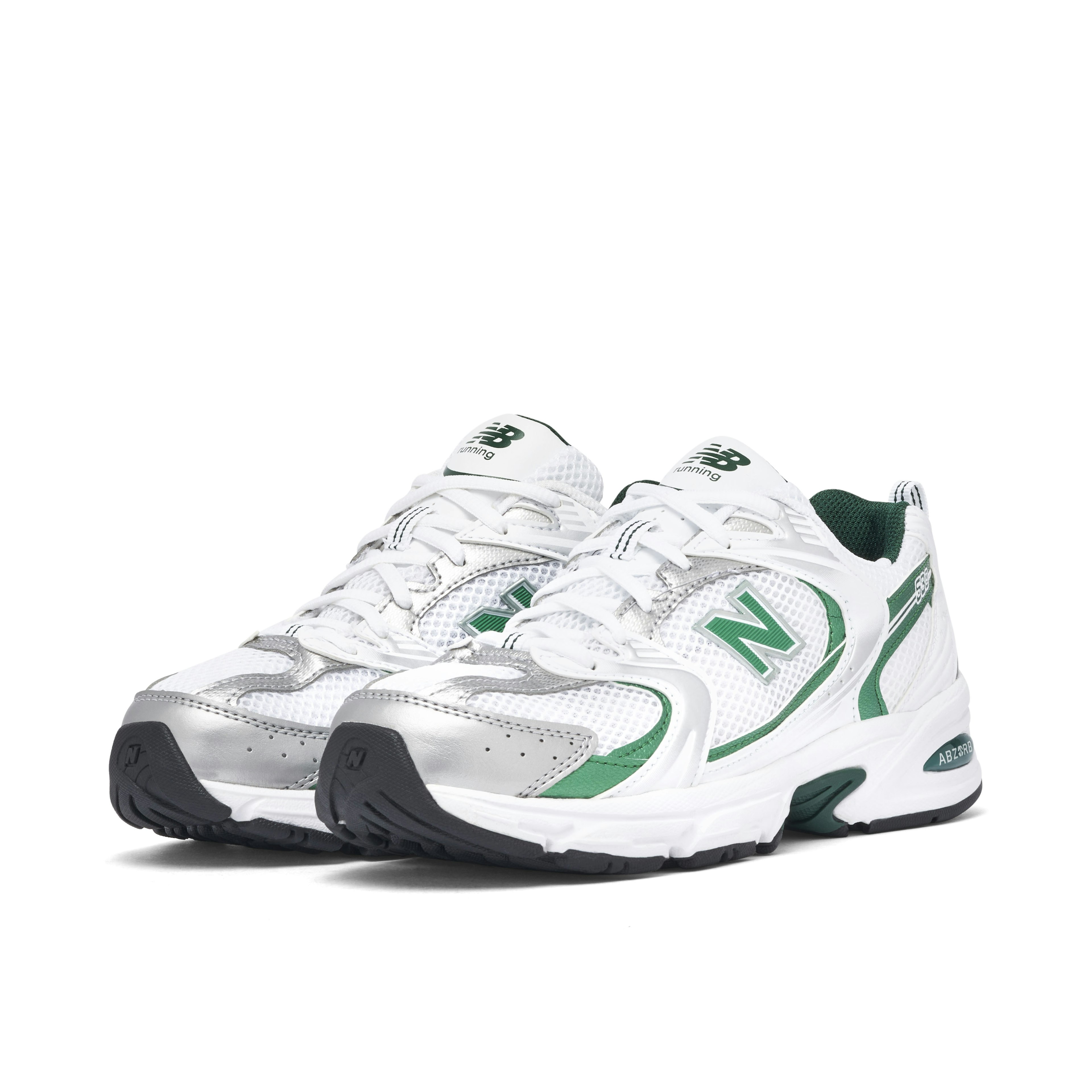 New Balance 530 White Nightwatch Green