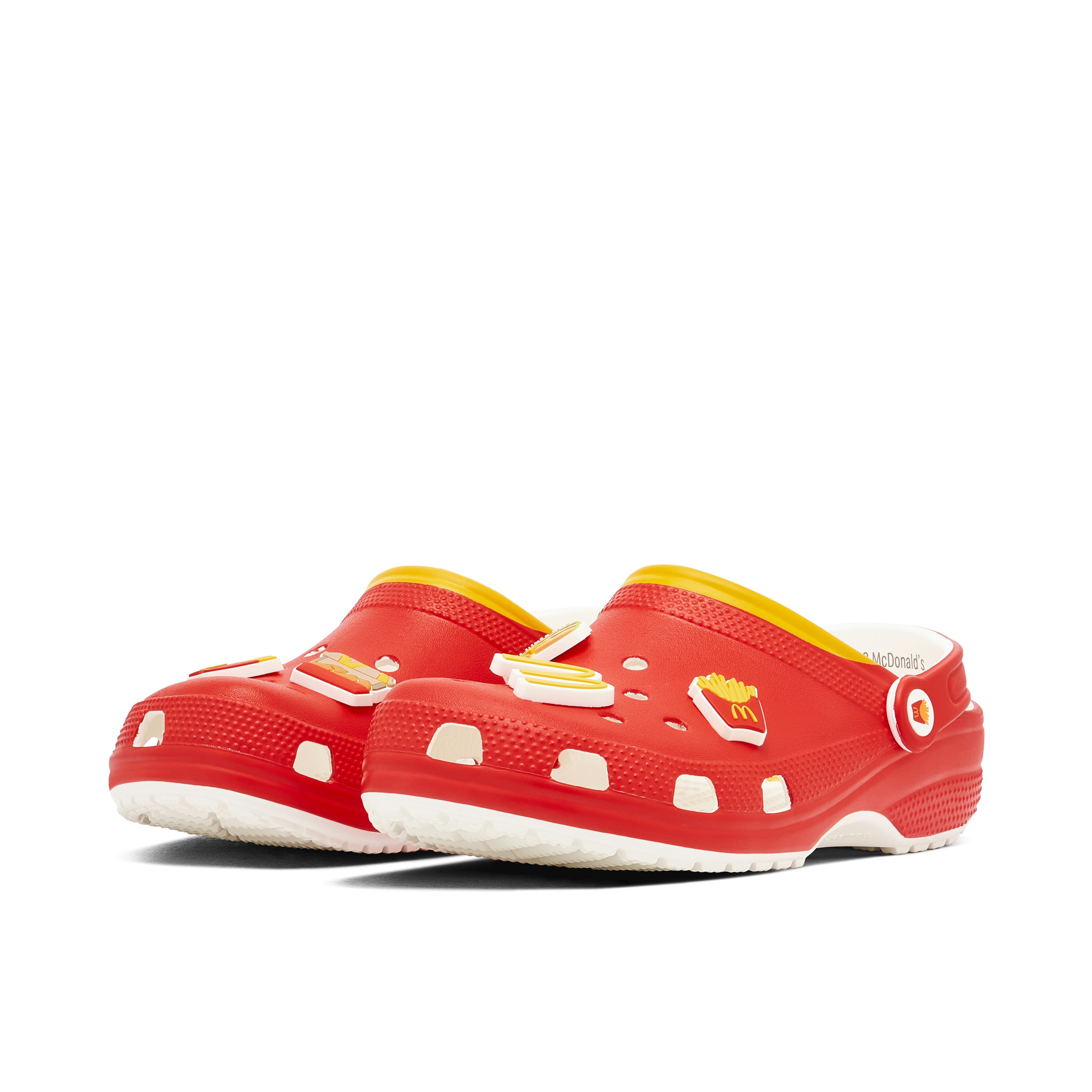 CROCS CLASSIC CLOG X MCDONALDS RED YELLOW