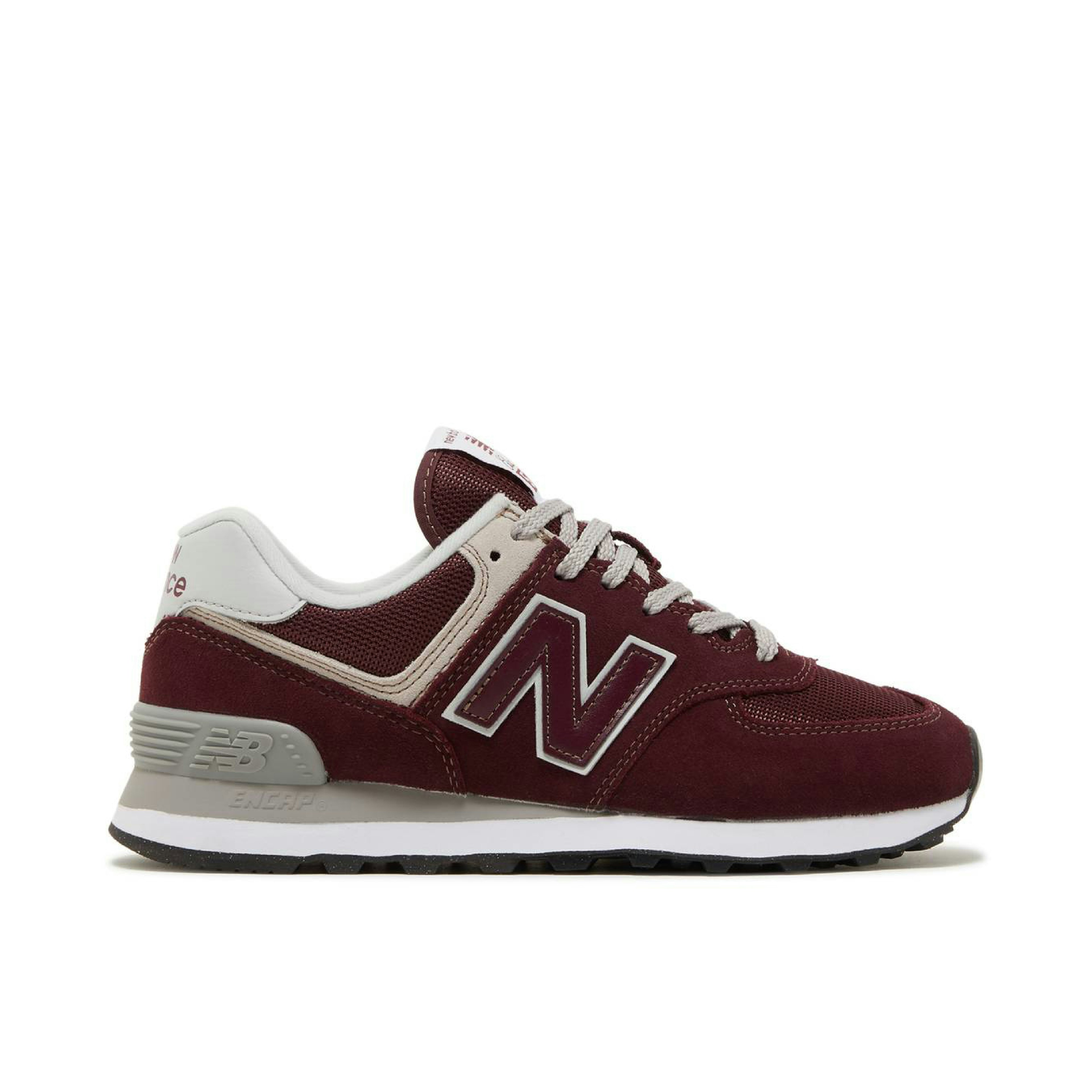 New Balance 574 Burgundy Womens