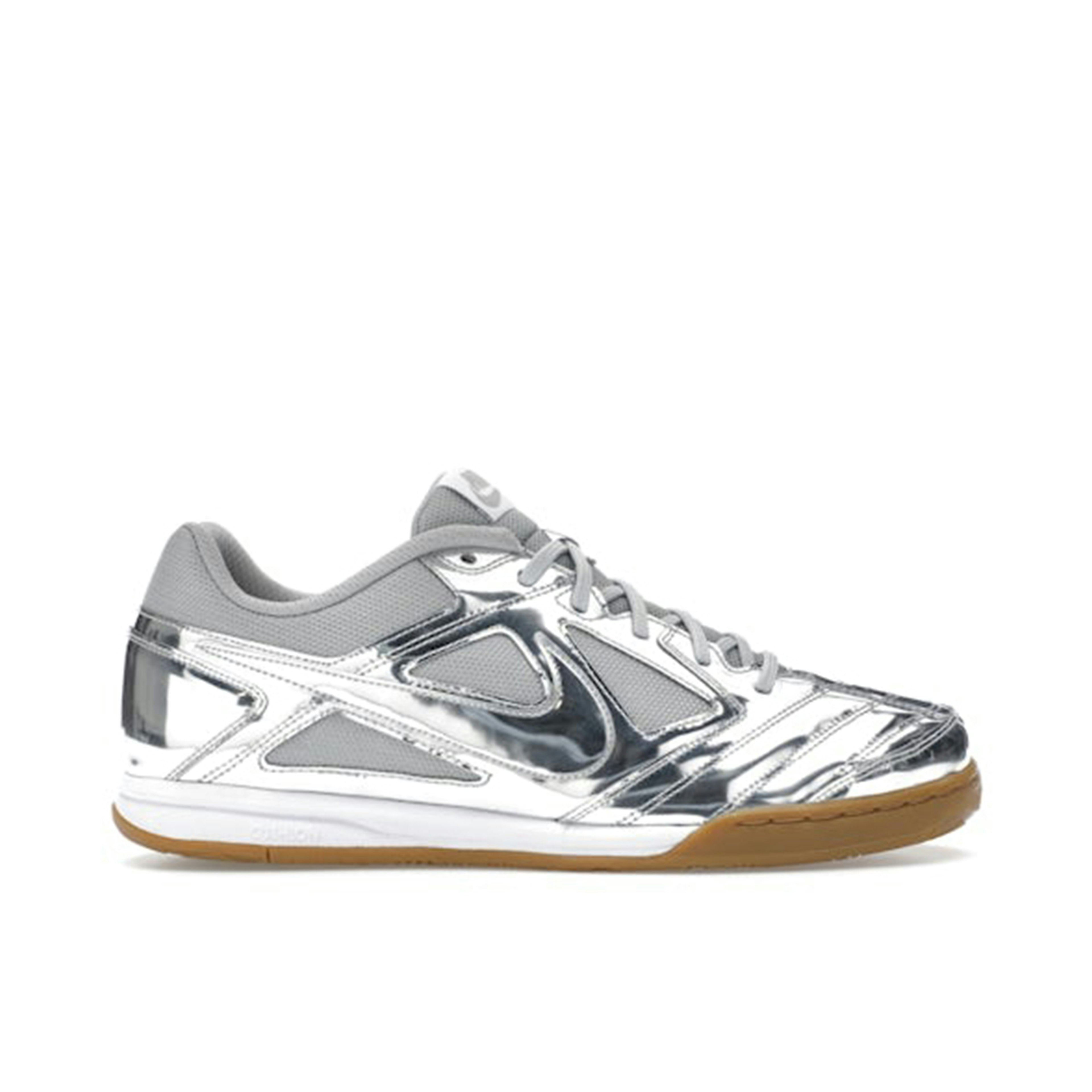 Nike Gato LV8 Metallic Silver White Gum Light Brown