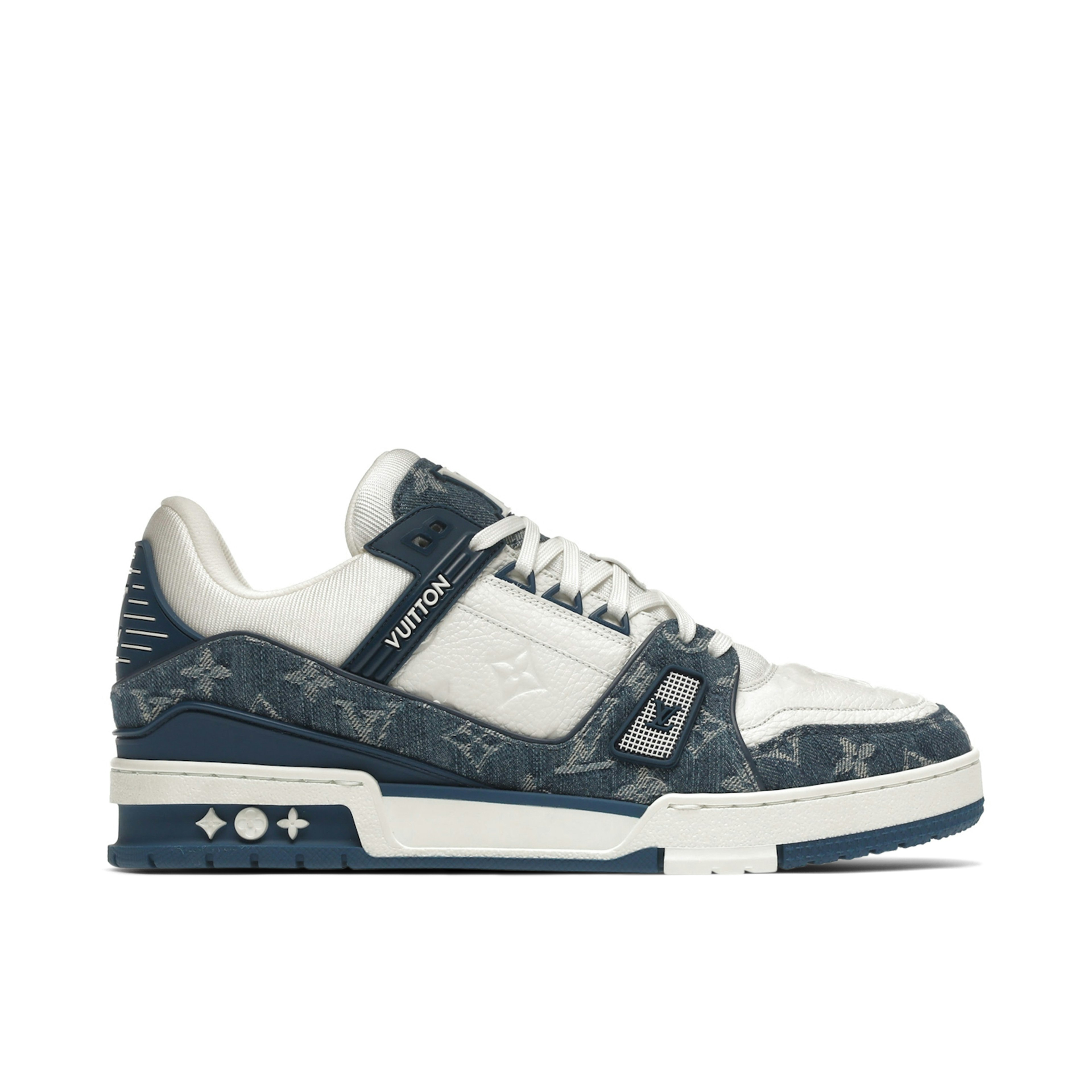 Louis Vuitton LV Trainer Denim Monogram Blue