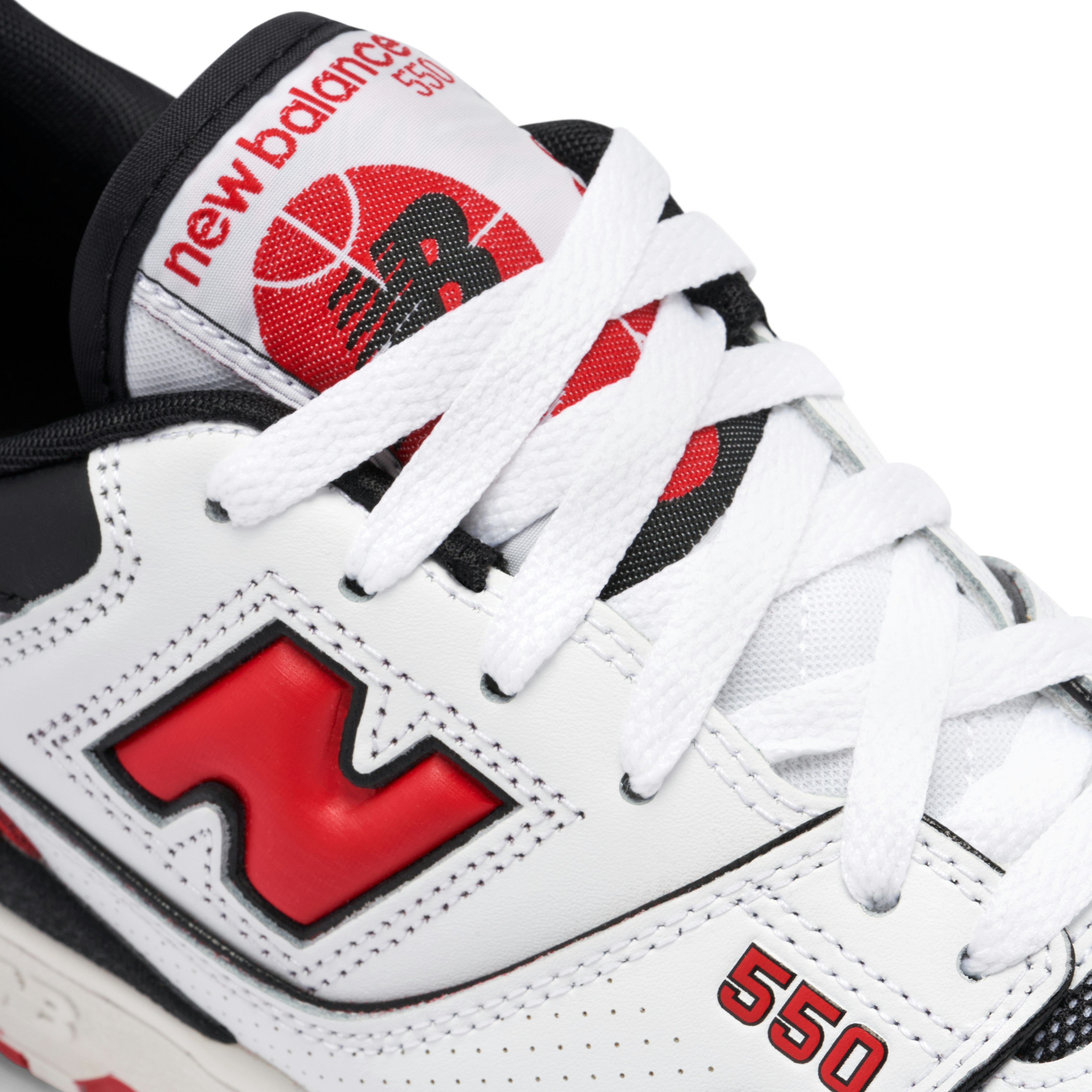 New Balance 550 White Team Red