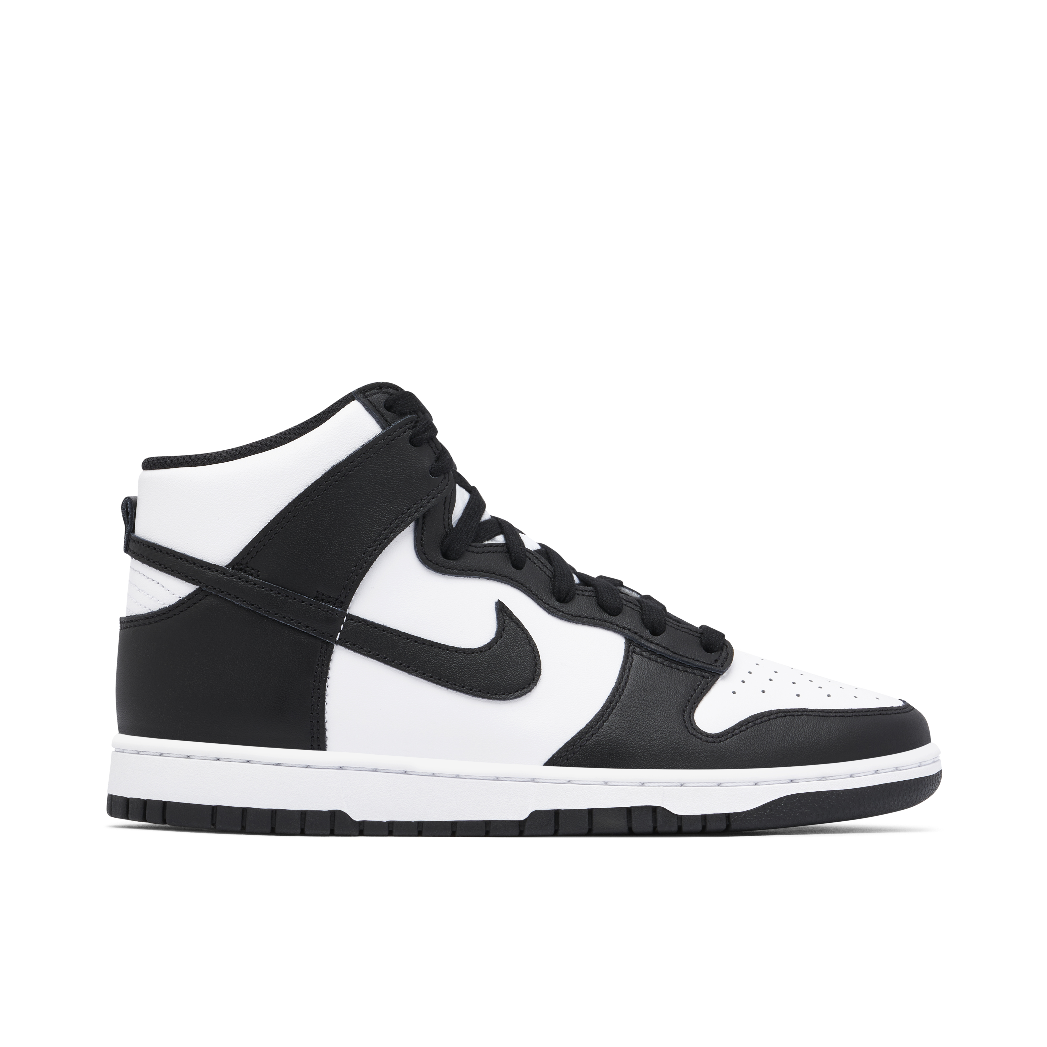 Dunk high black white online