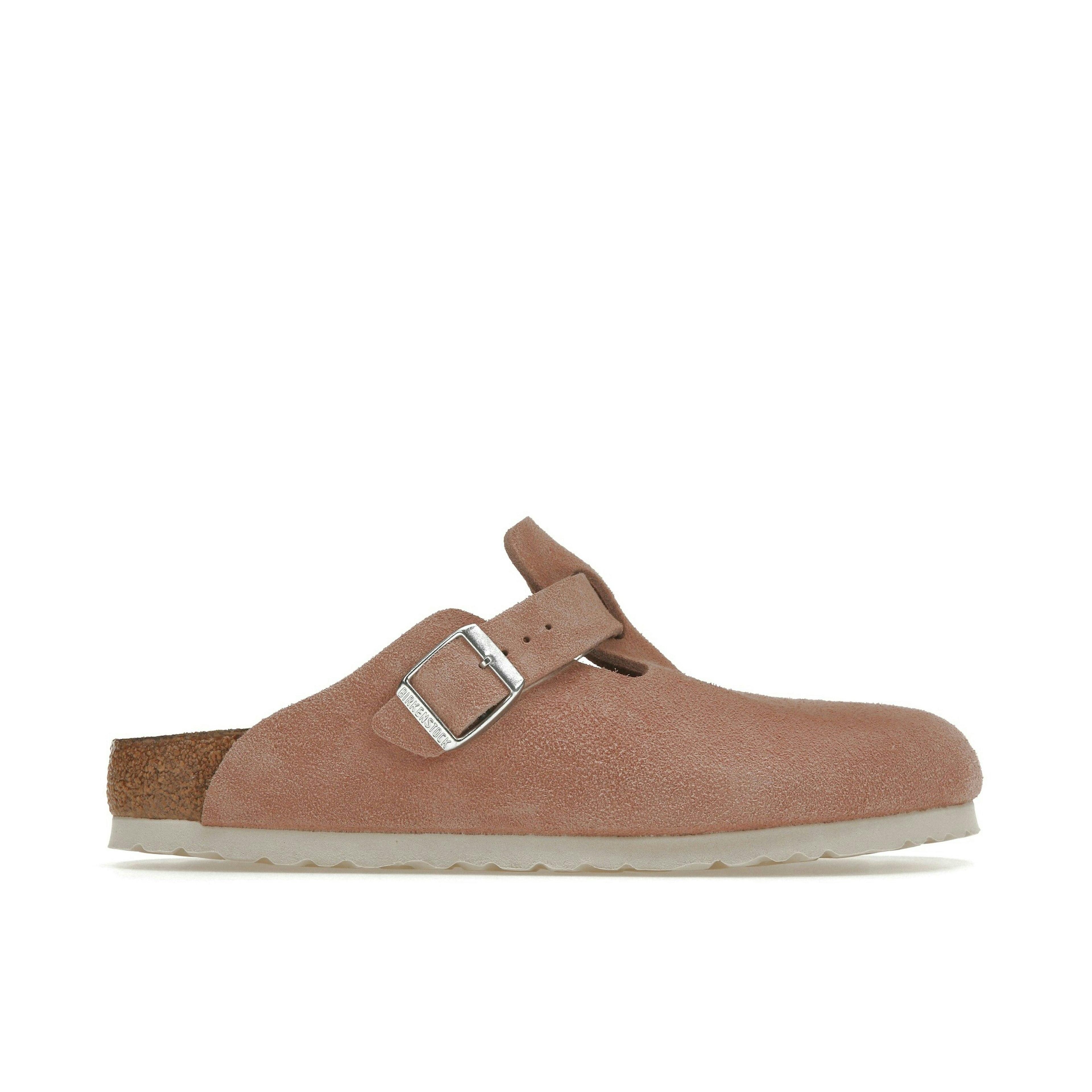 Birkenstock Boston Soft Footbed Suede Pink Clay (Narrow Fit)