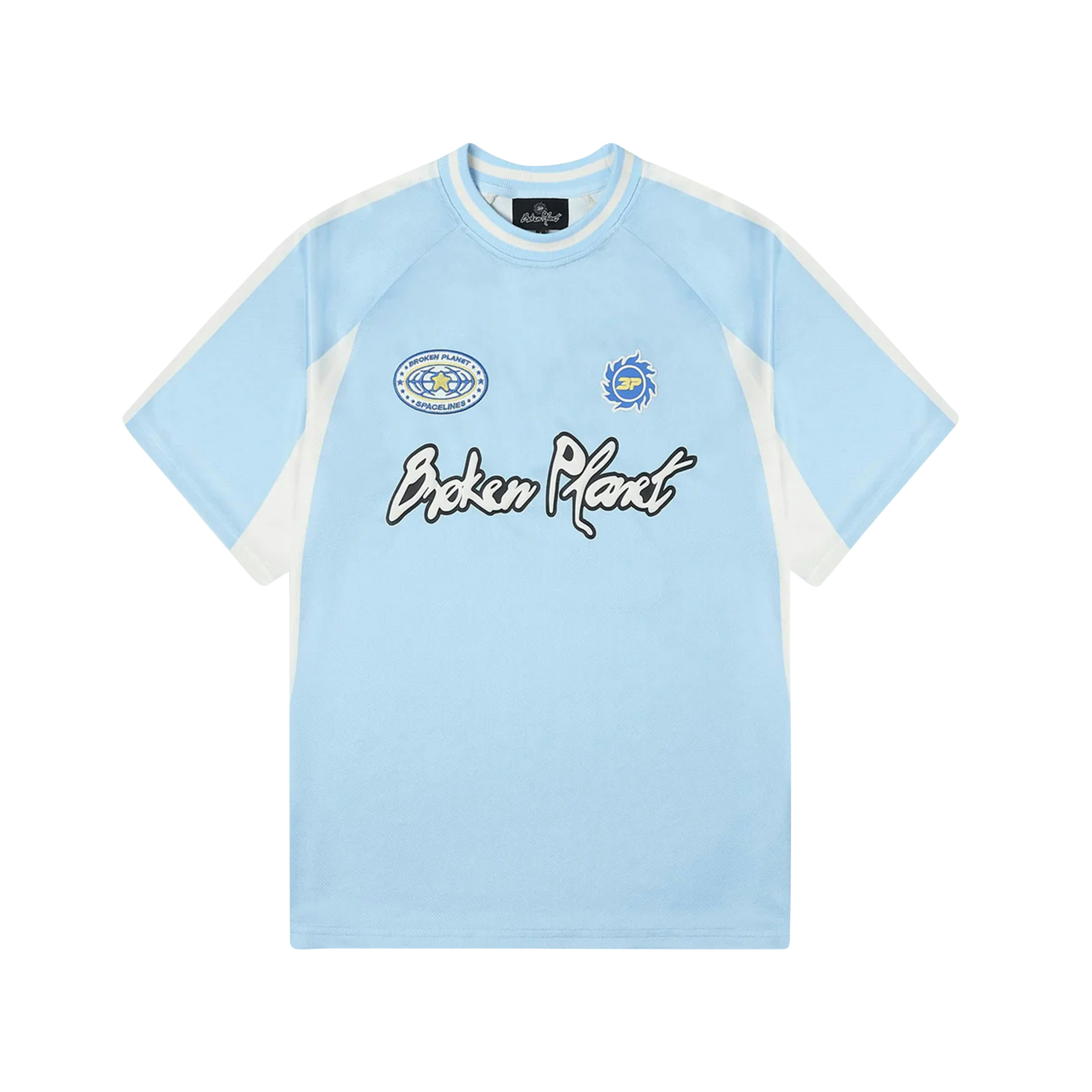 Broken Planet Football Jersey Light Blue