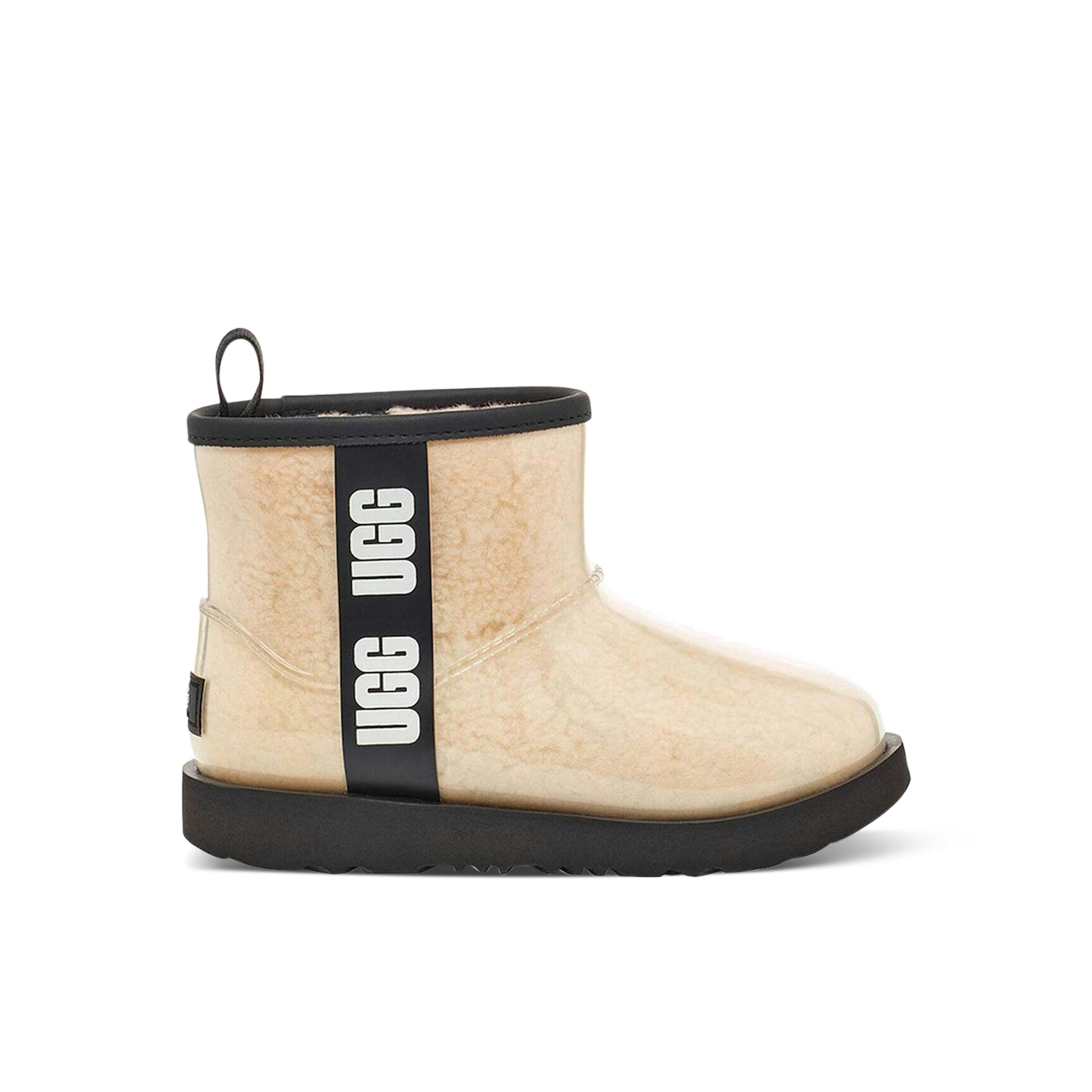 UGG Classic Clear Mini II Boot Natural Black Enfant