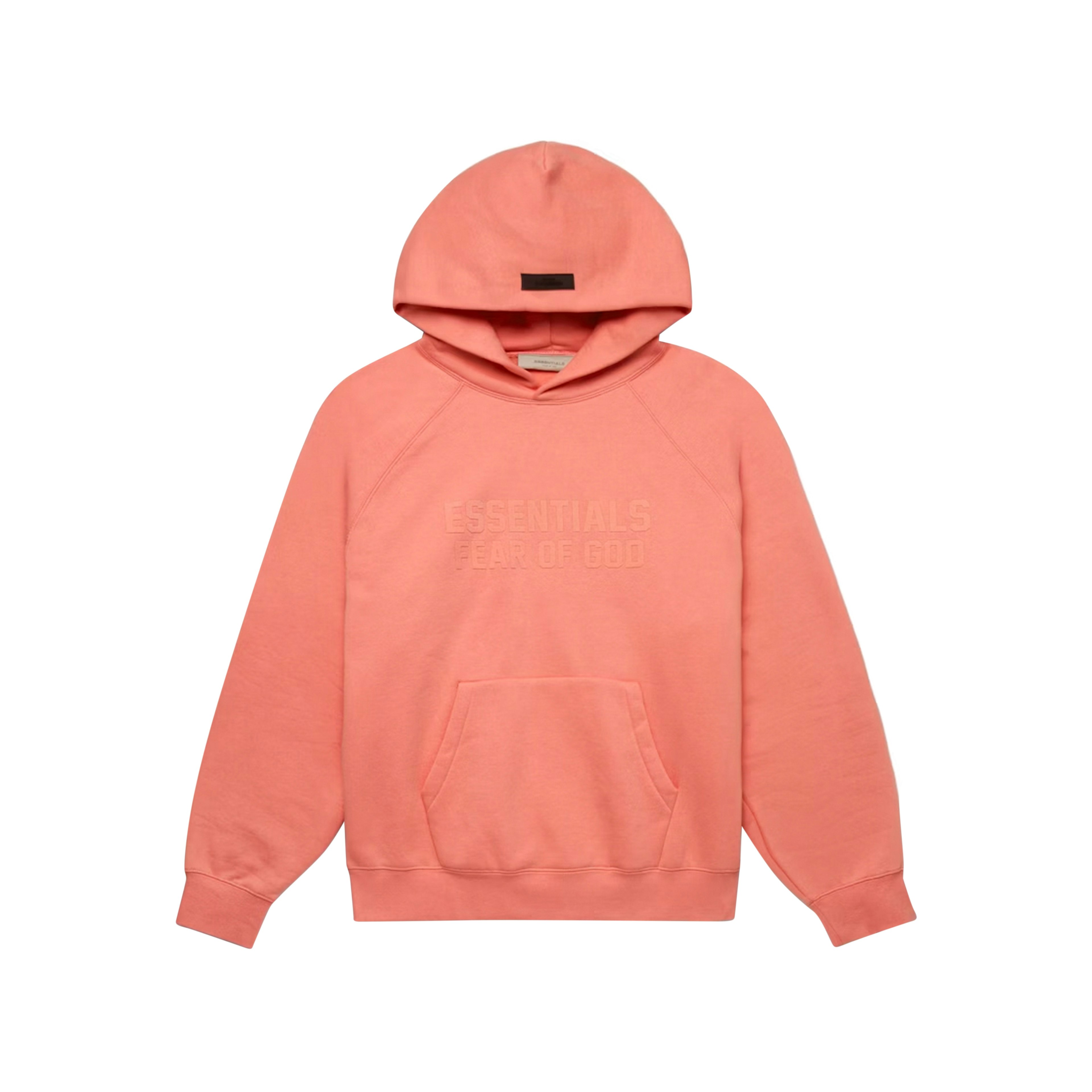 Fear of God Essentials Hoodie Coral