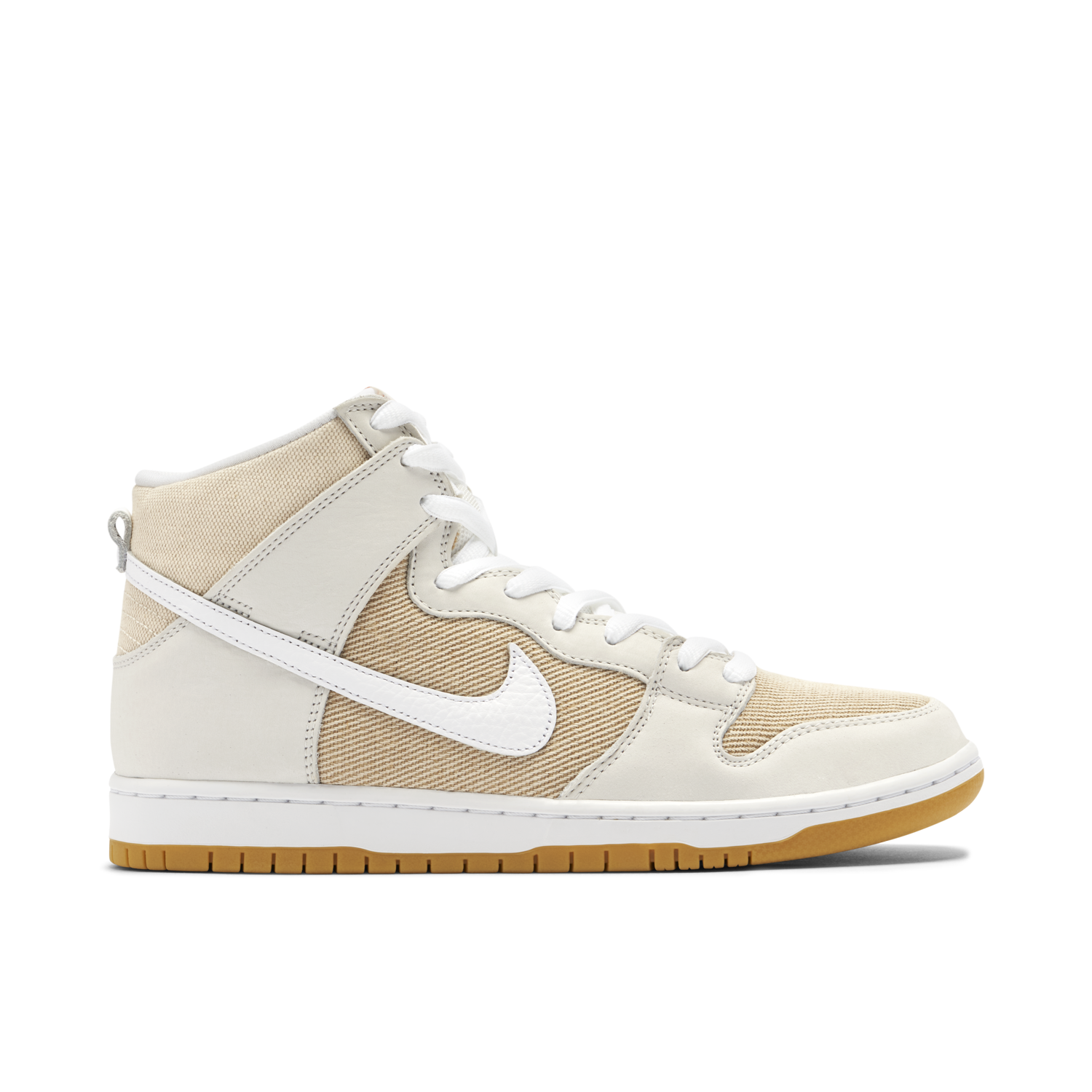 Nike SB Dunk High Pro ISO Orange Label Unbleached Natural
