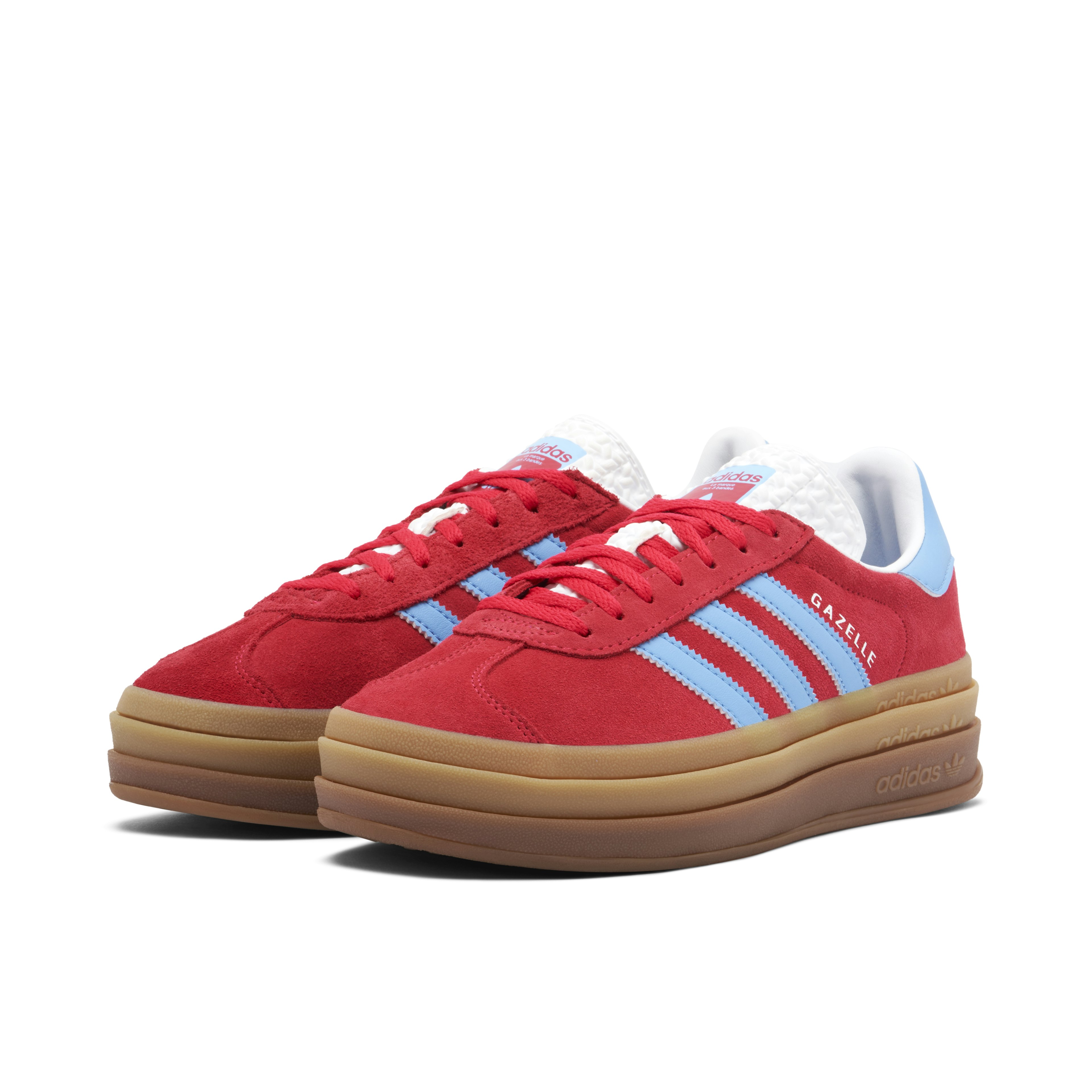 adidas Gazelle Bold Active Pink Semi Blue Womens