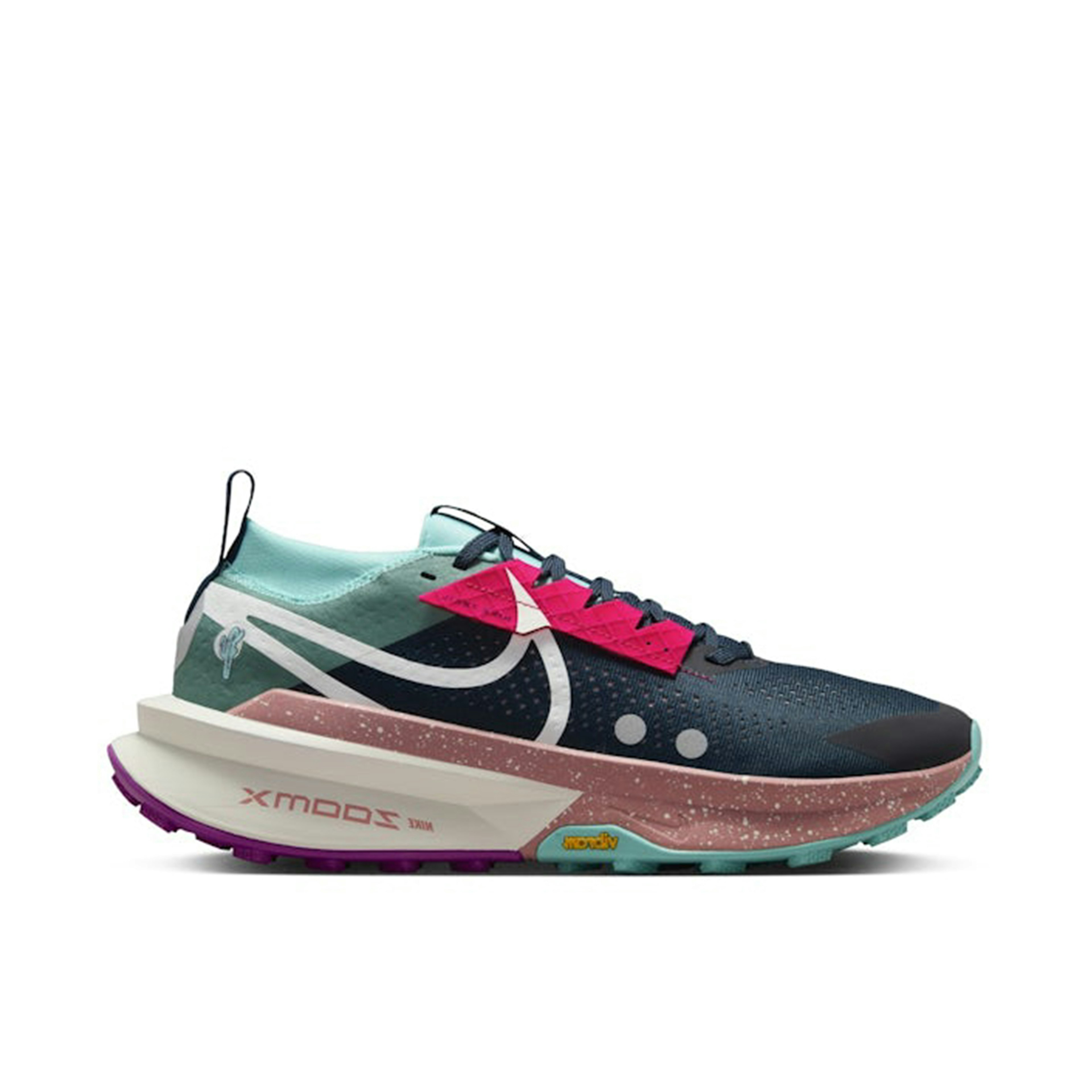 Nike ZoomX Zegama 2 Armory Navy Green Frost Vivid Grape Sail