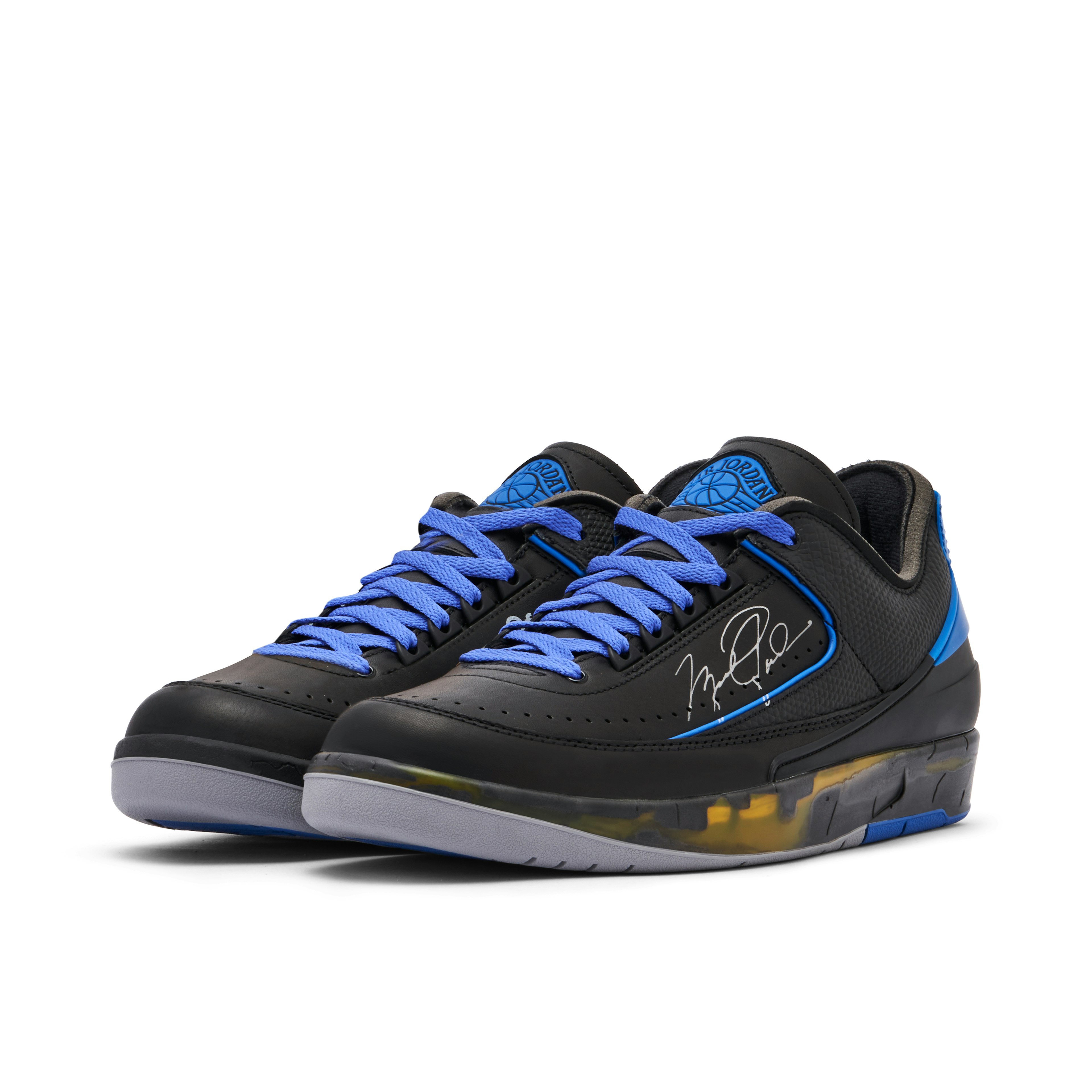 Off-White x Air Jordan 2 Low Black