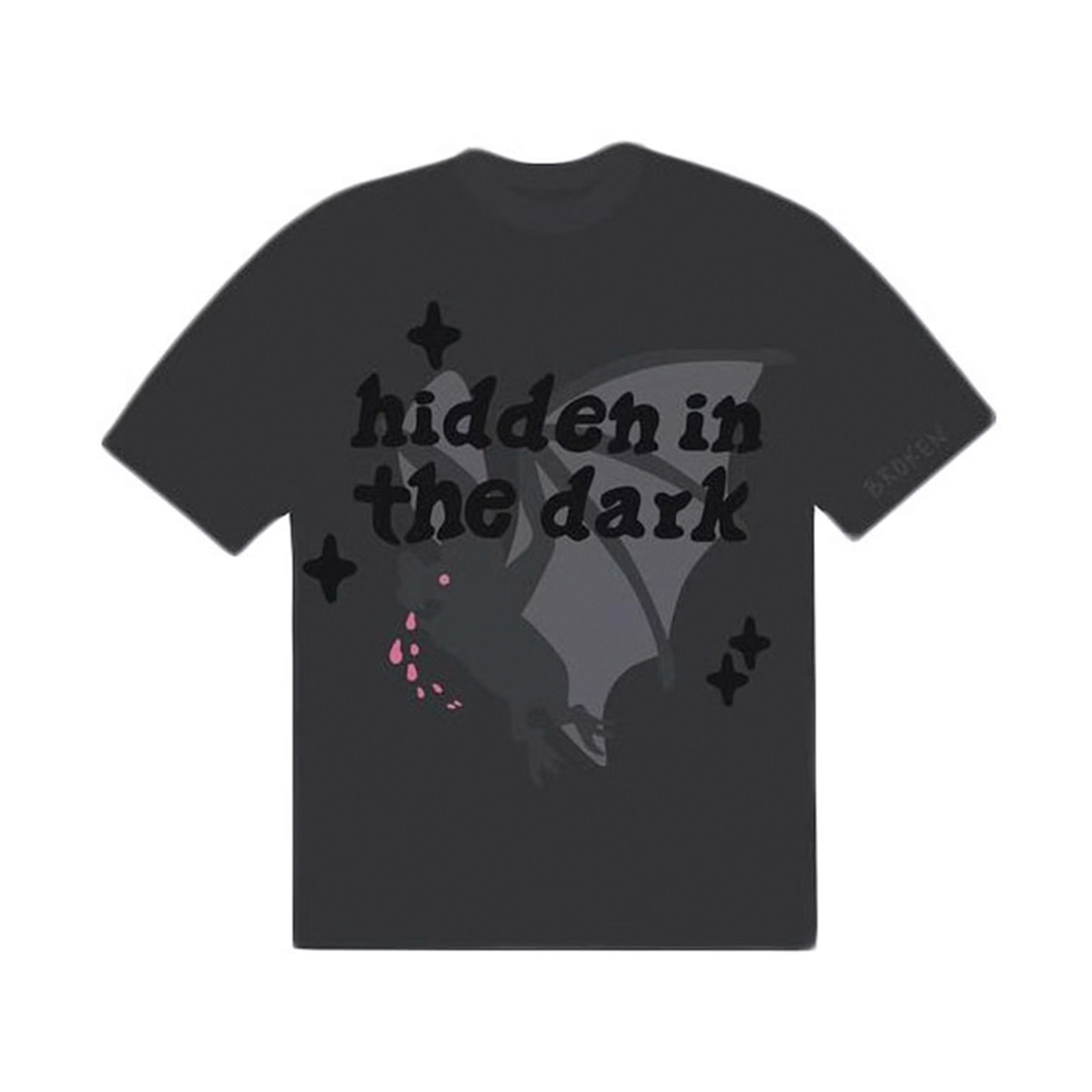 Broken Planet Hidden in the Dark T-shirt Onyx Black