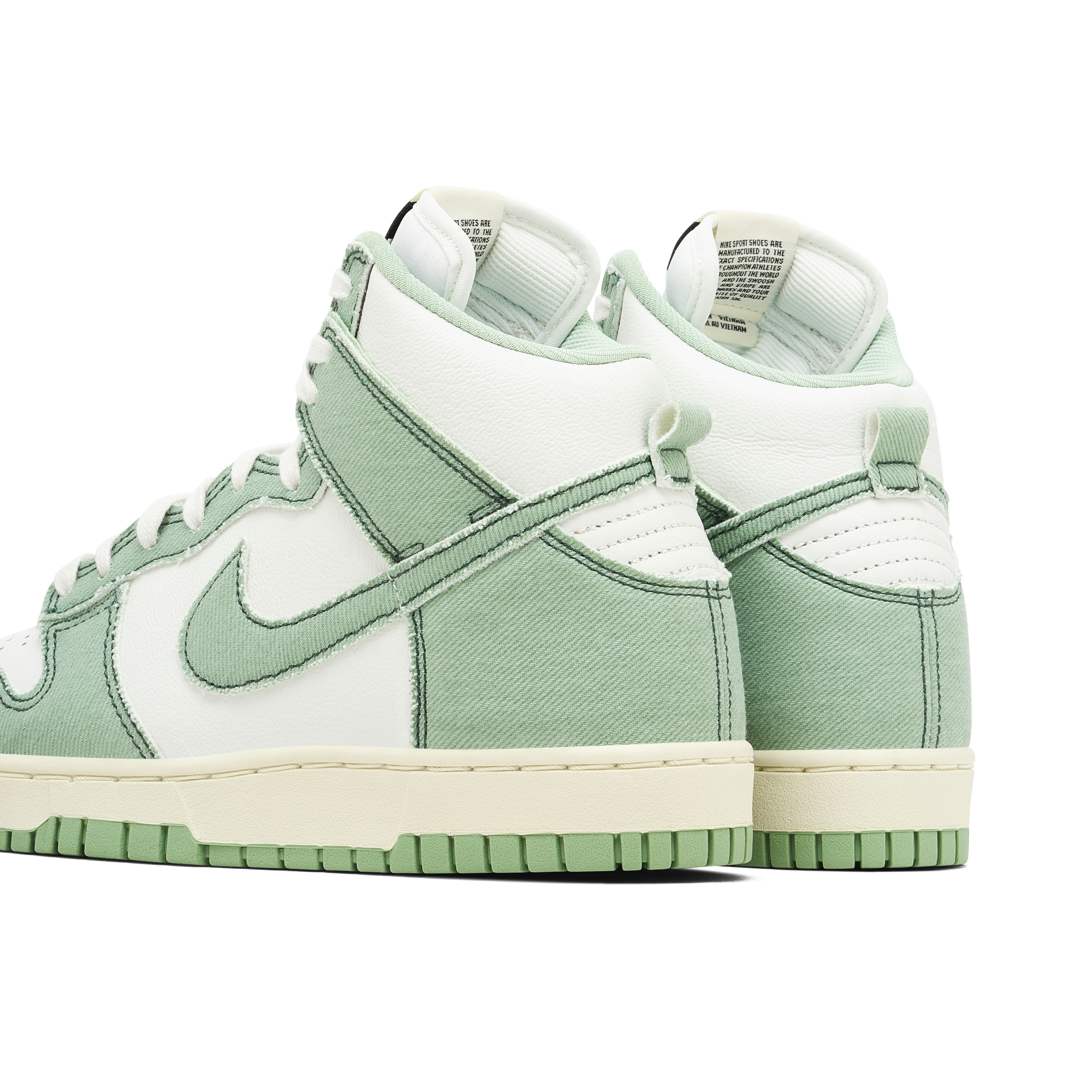 Nike Dunk High 1985 Green Denim