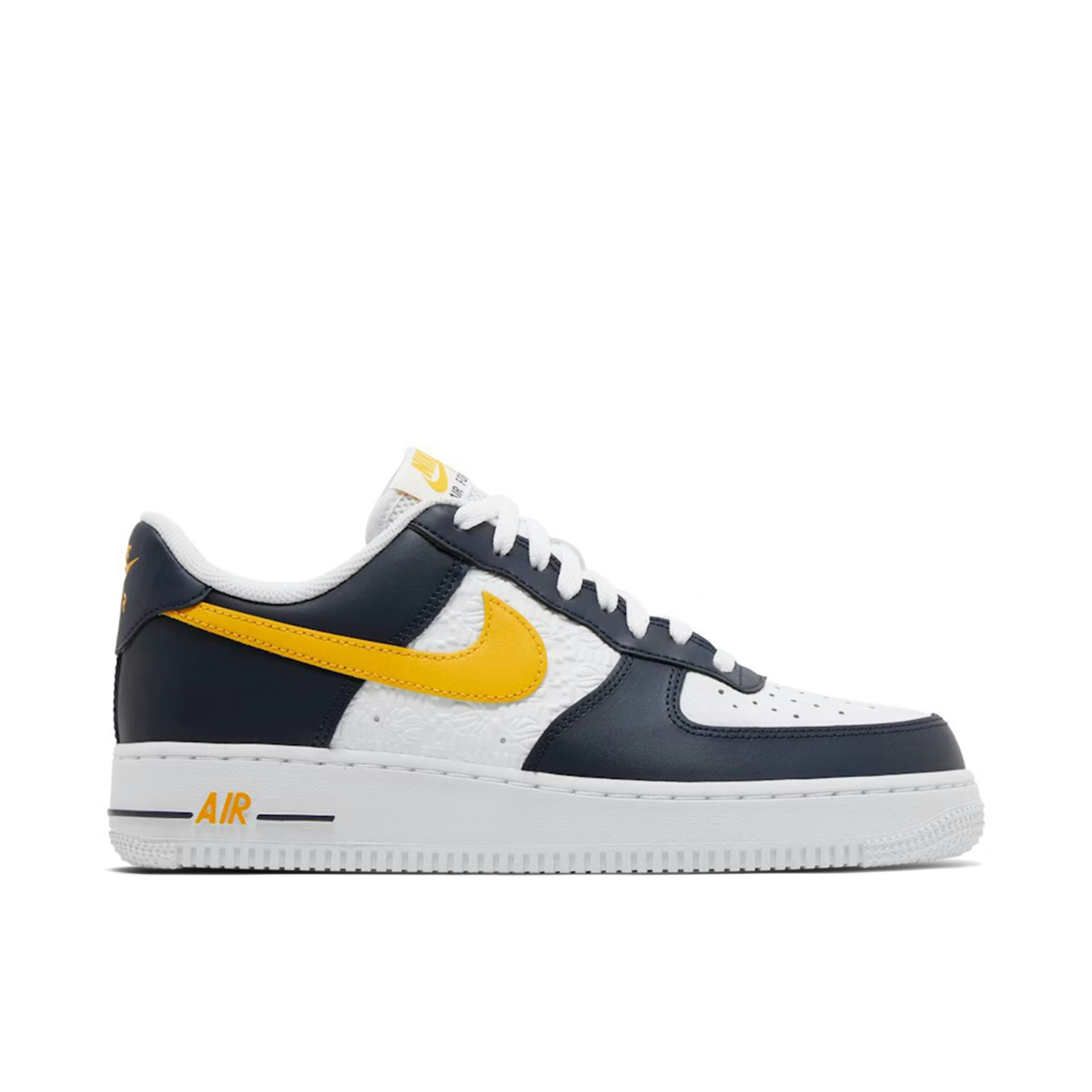 Nike Air Force 1 07 Embossed Hoops Dark Obsidian