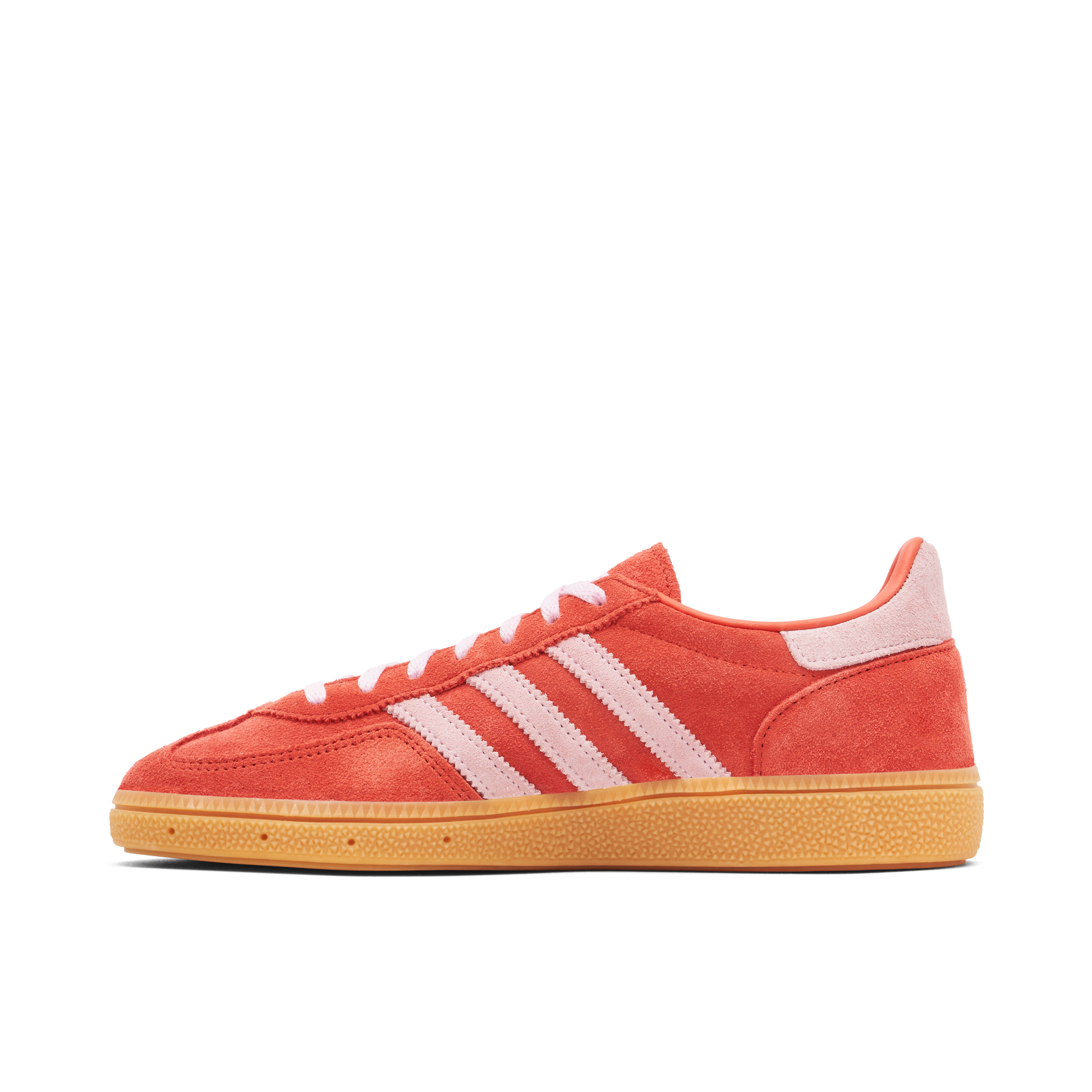 adidas Handball Spezial Bright Red Clear Pink Womens | IE5894 | Laced