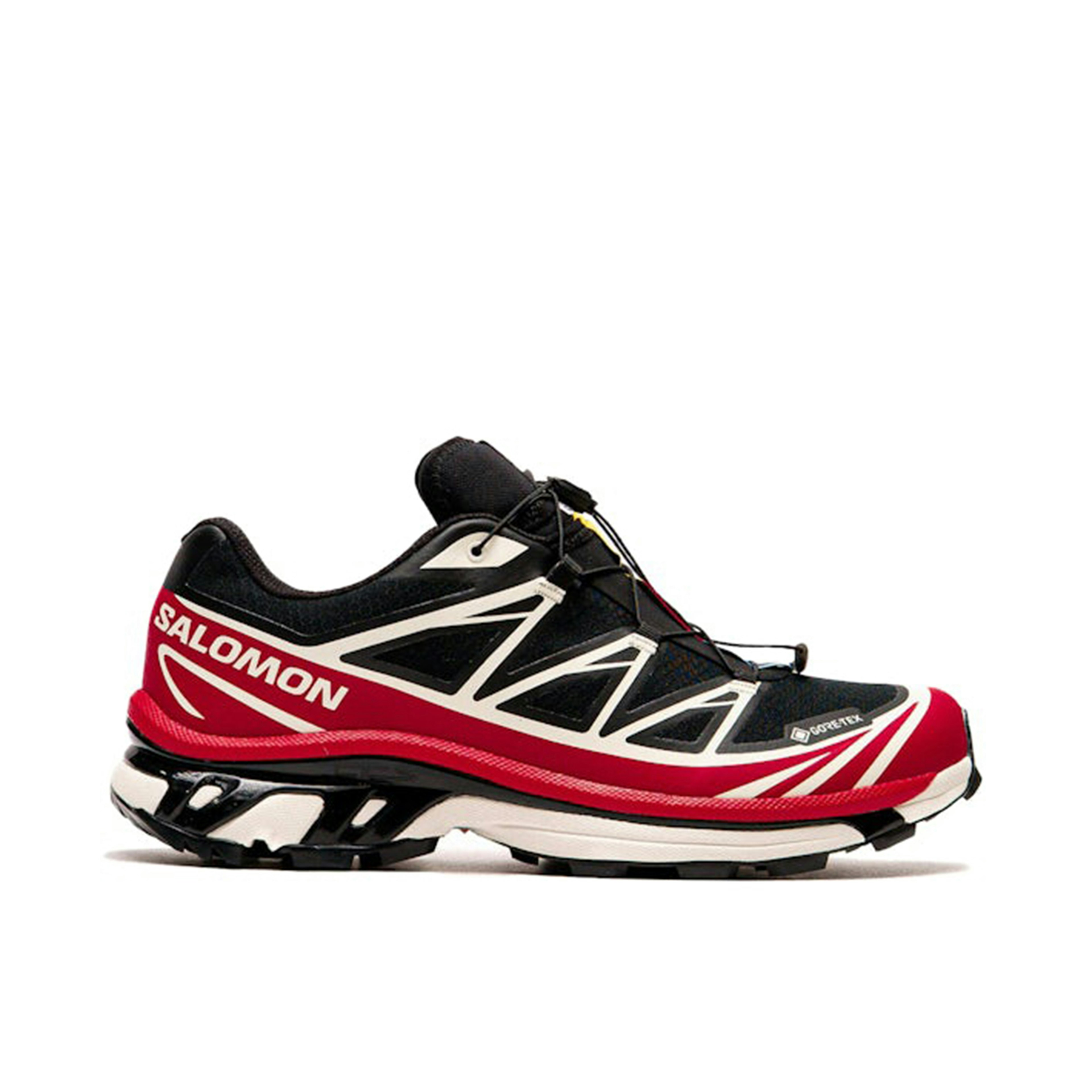 Salomon XT-6 Gore-Tex Black Flame Scarlet