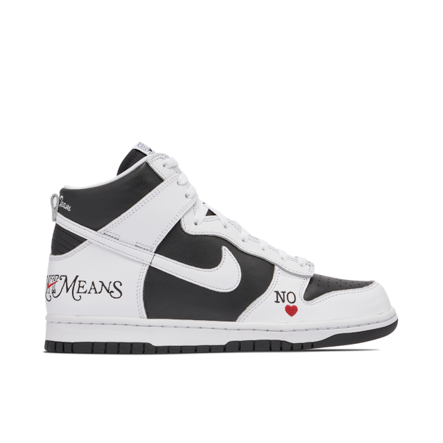 Supreme x Nike SB Dunk High By Any Means Black | DN3741-002
