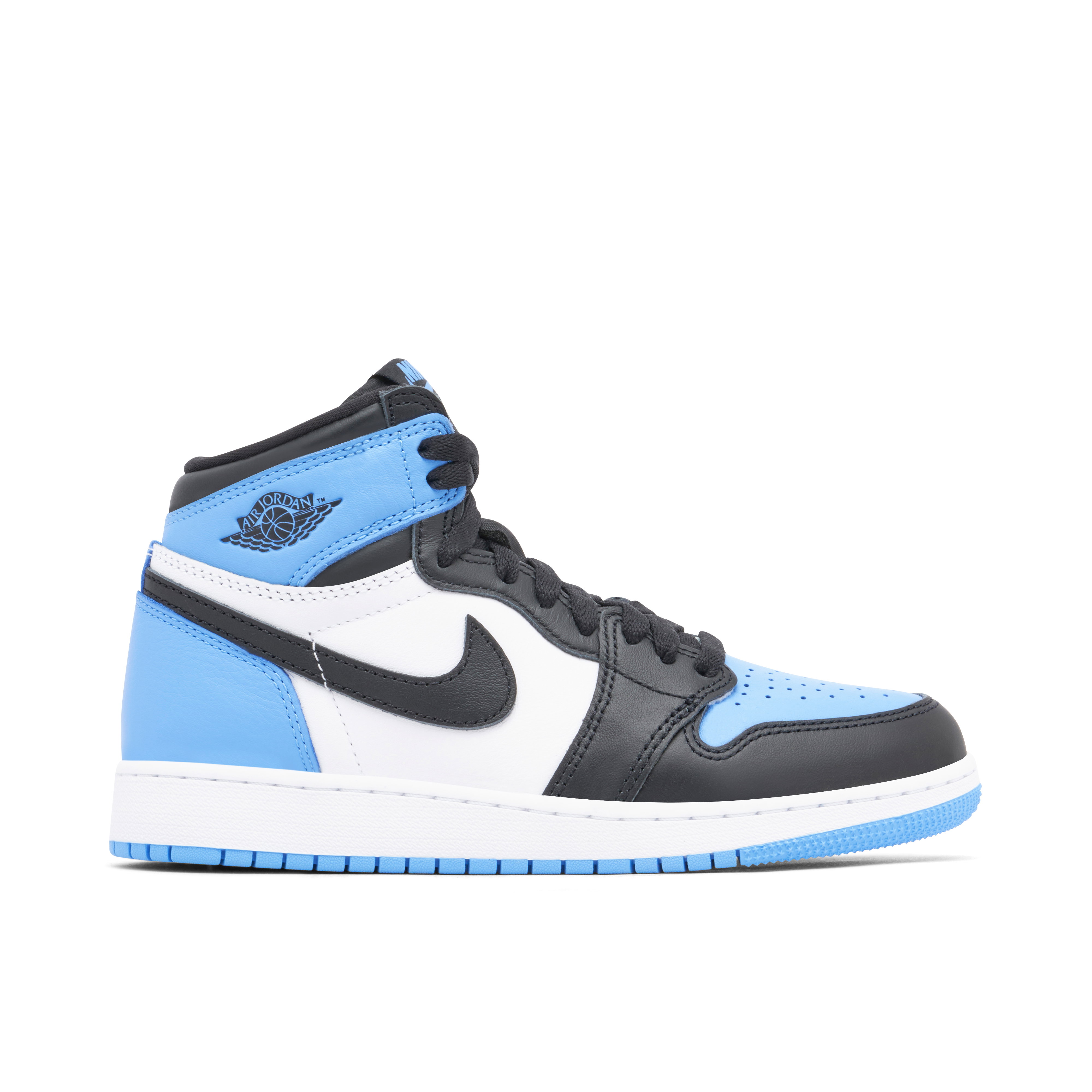 Nike Air Jordan 1 Retro High OG UNC Toe FD1437-400 Youth Size 6.5 Y Air Jordan 1 Retro High OG UNC Toe (GS) | FD1437-400 main image 2