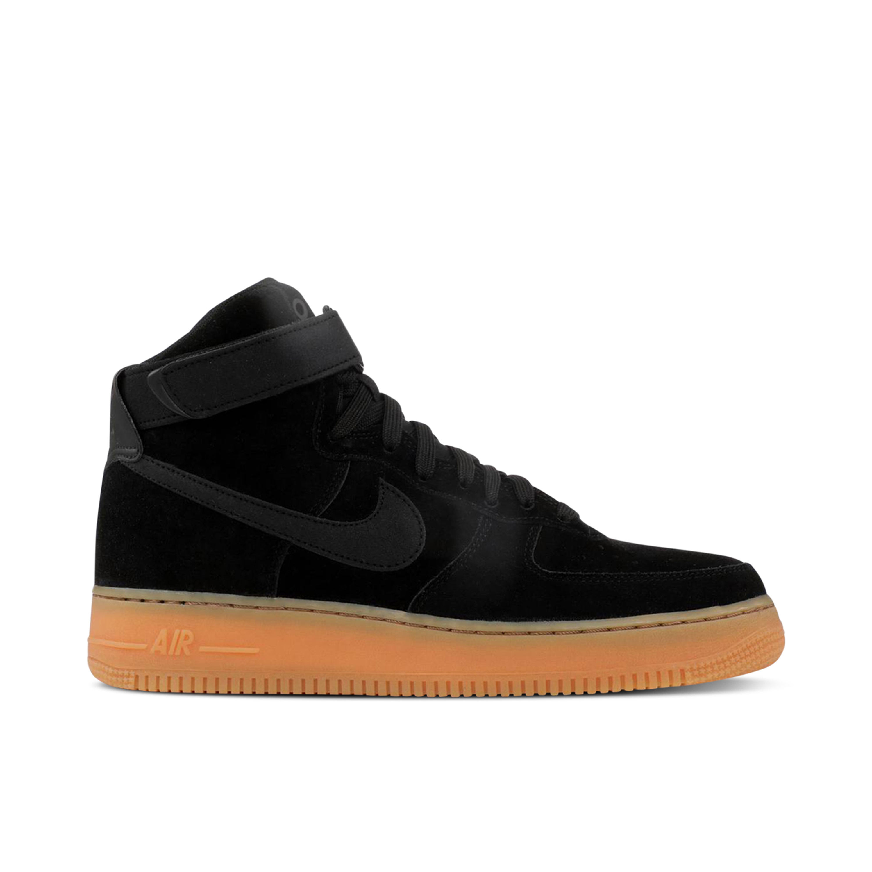 Air Force 1 High 07 LV8 Suede Black Gum AA1118 001 Laced