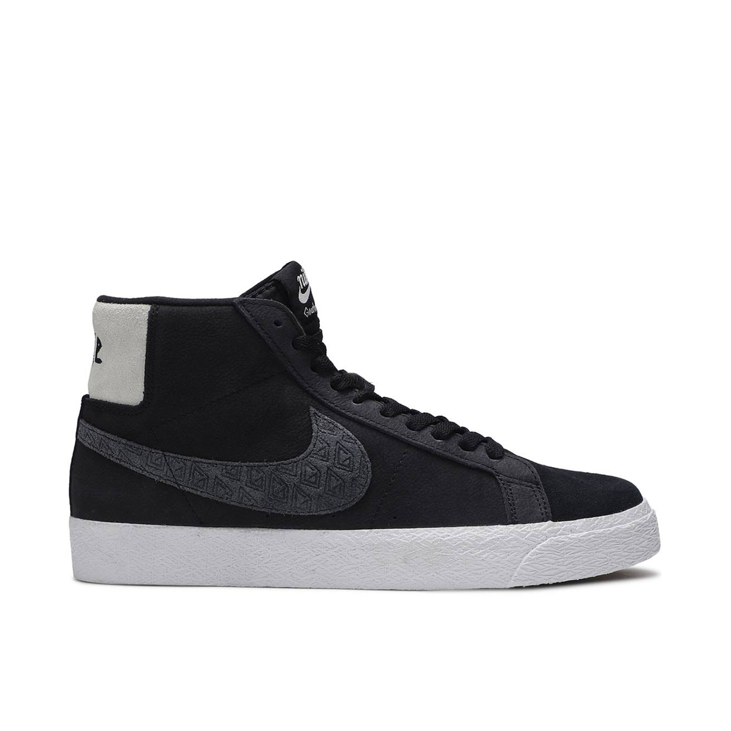 Gnarhunters x Nike Zoom Blazer Mid SB Black AH6158 001 Laced