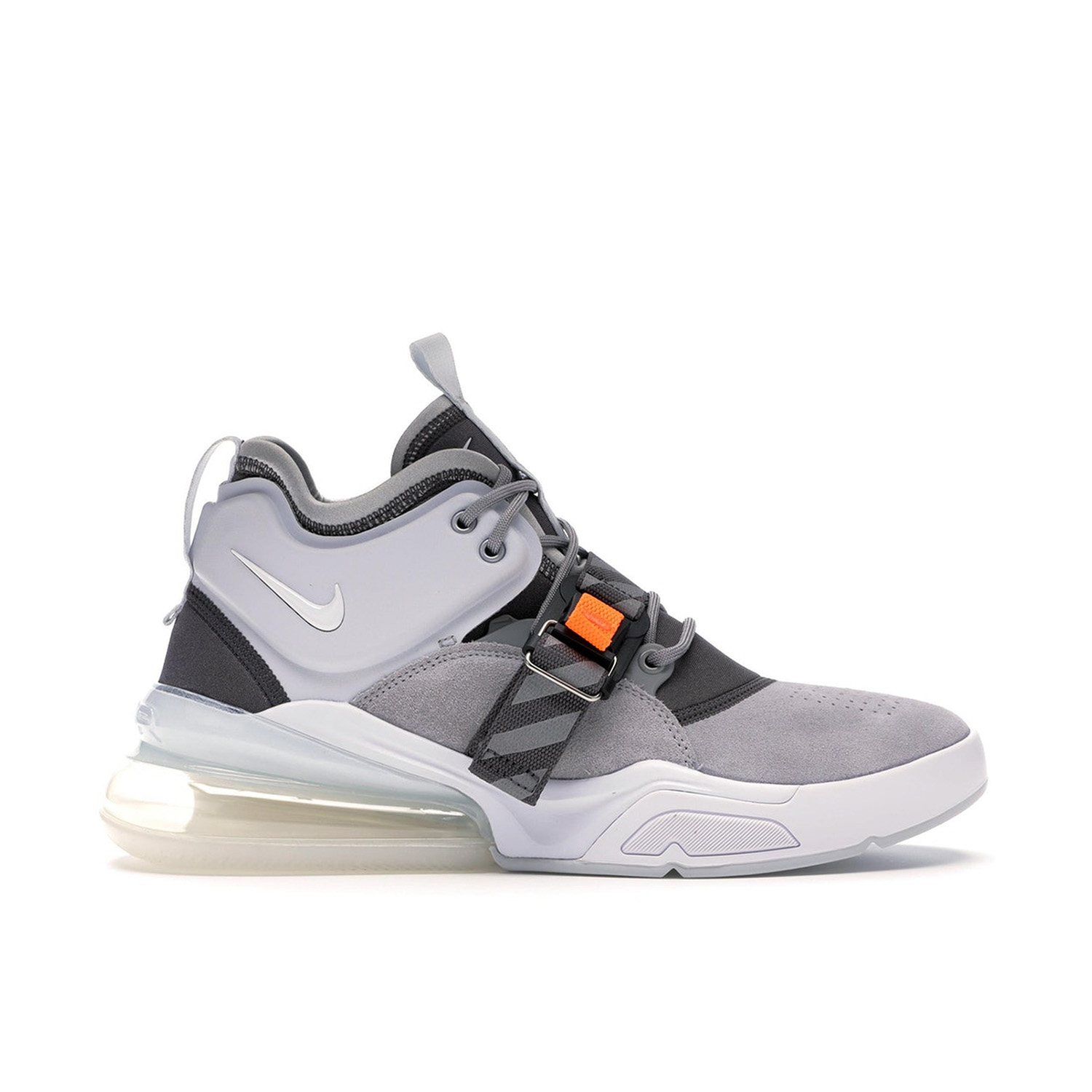 Nike air force 270 grey high on sale