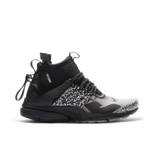Air Presto Mid Cool Grey x Acronym AH7832-001 Laced