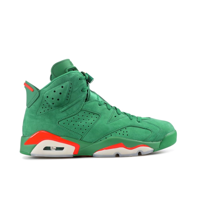 Air Jordan Retro NRG Green Suede Gatorade AJ5986-335 Laced