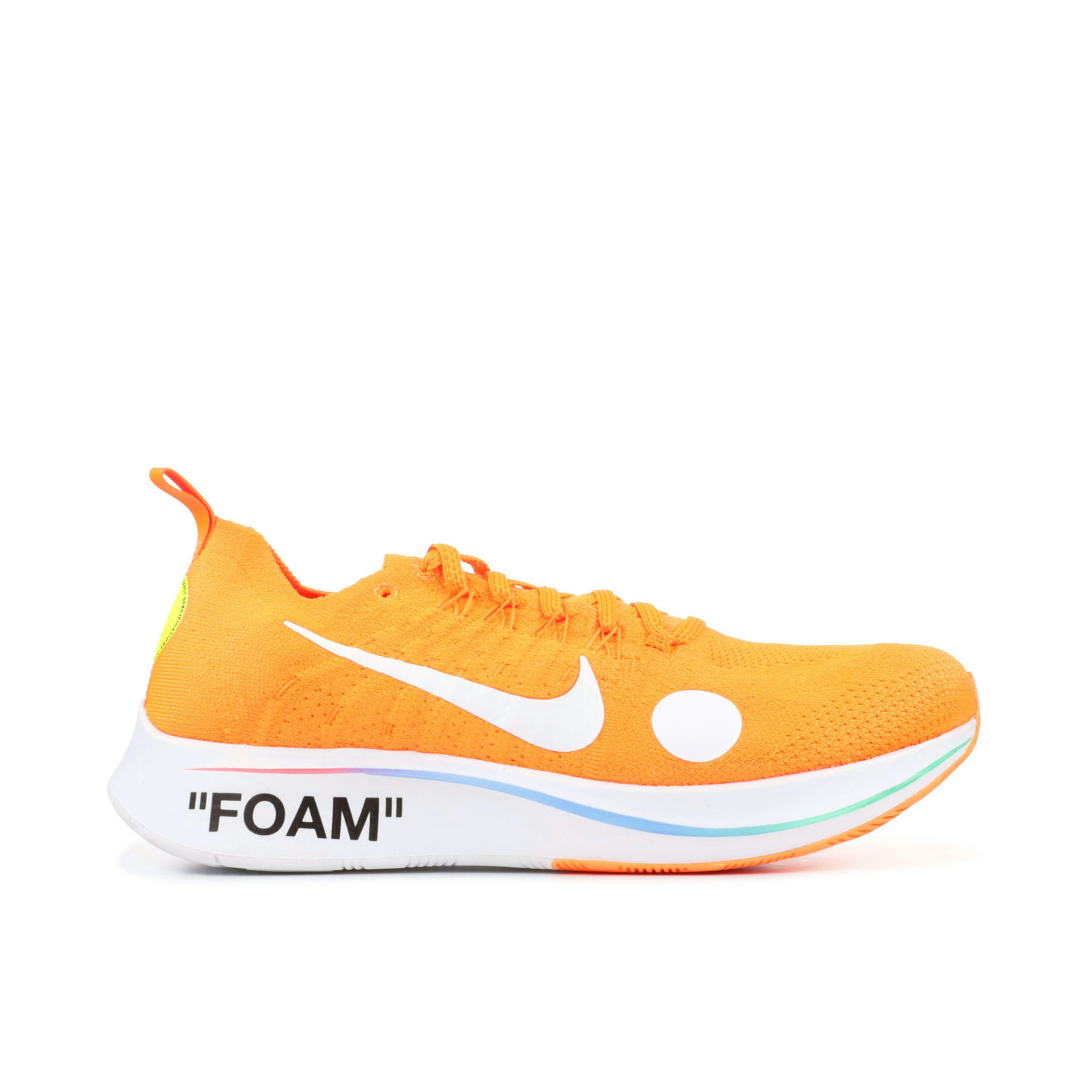 Zoom Fly Mercurial Flyknit Total Orange x Off-White