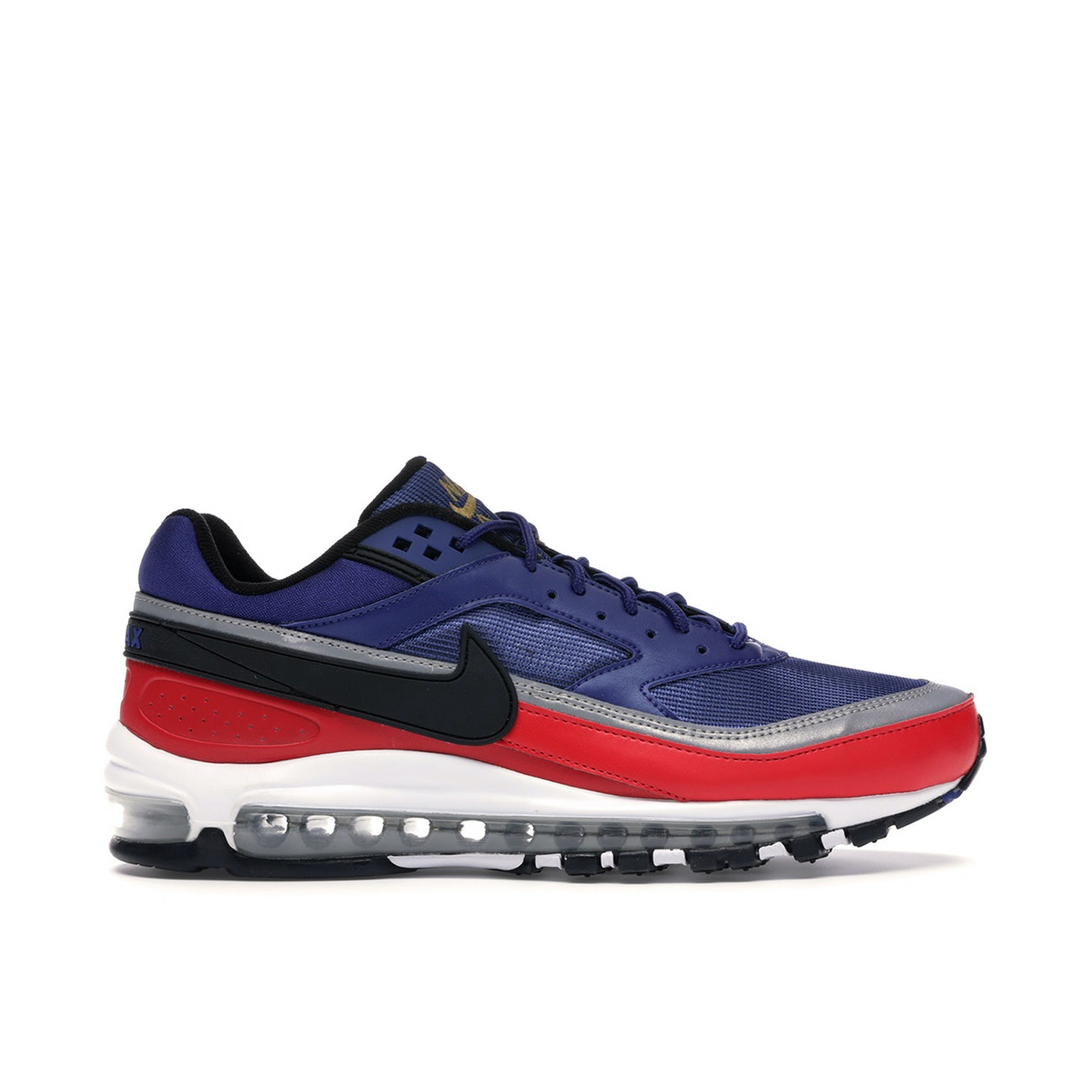 Nike Air Max 97 BW Deep Royal Blue University Red AO2406 400 Laced