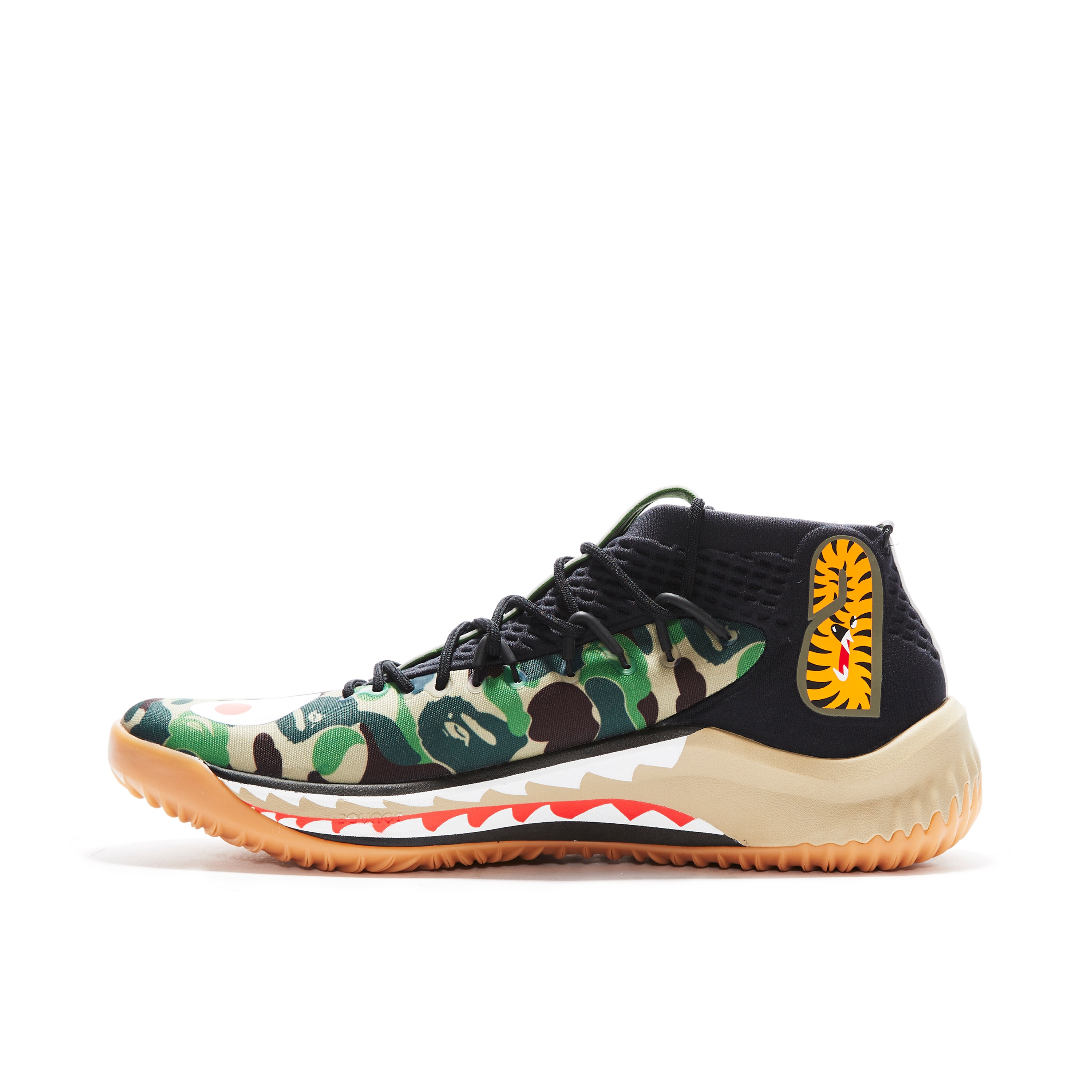 Dame 4 bape green camo hotsell